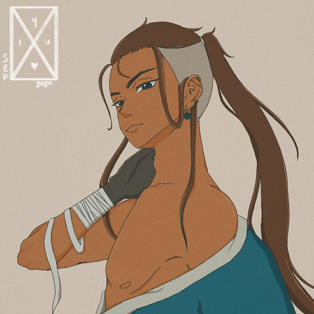 What if sokka had long hair? Suki got it goin ꒰⌗´͈ ᵕ ॣ`͈⌗꒱৩ ATLA