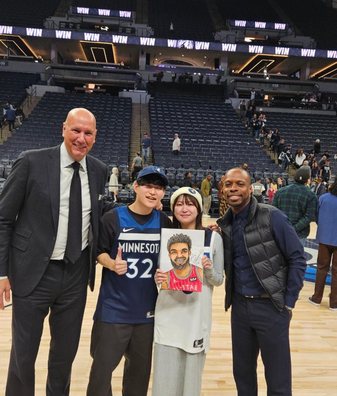 They featured this Honeymooning couple from Japan on the broadcast last