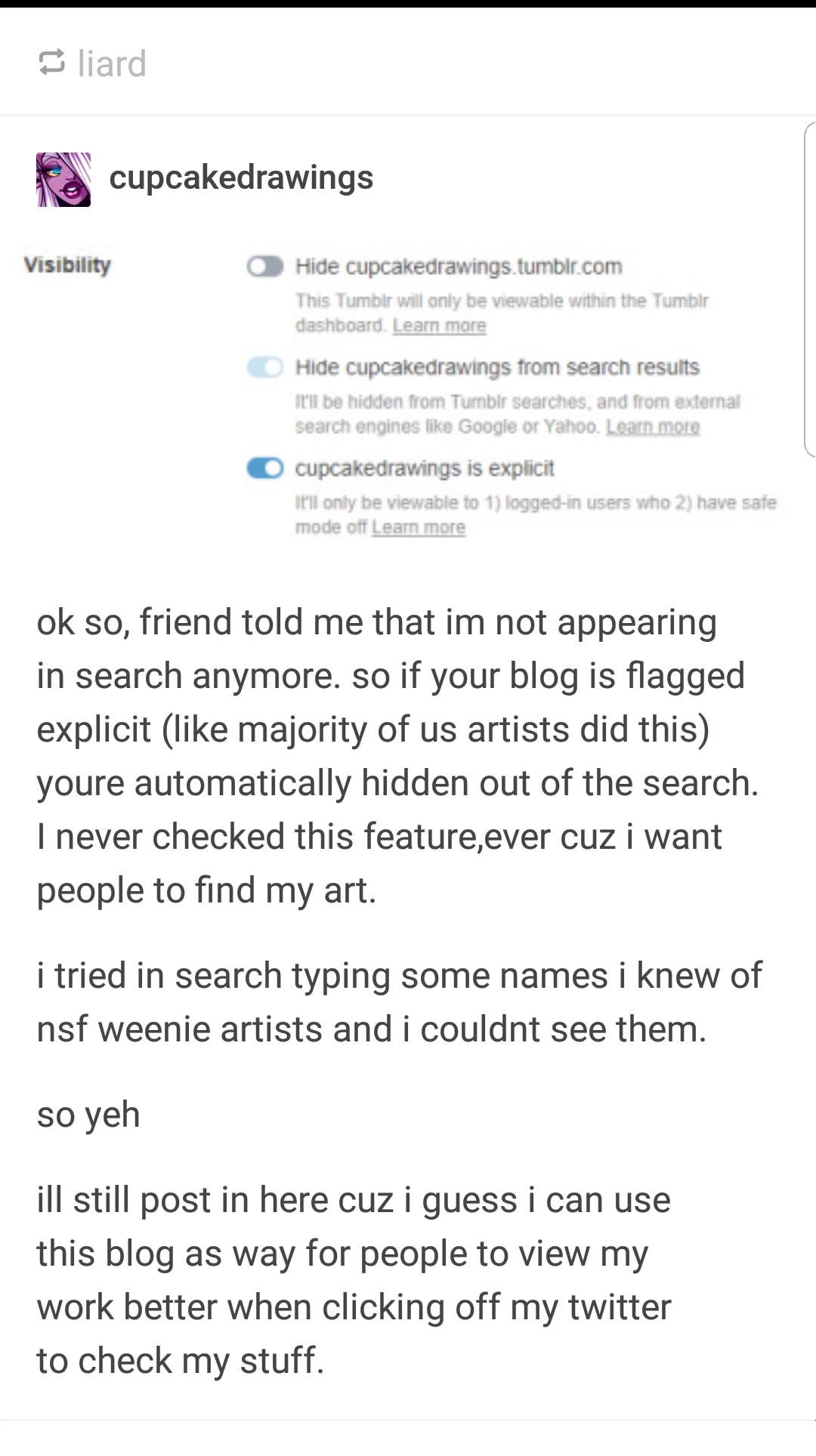 [NSFW] So rip to porn on Tumblr : tumblr