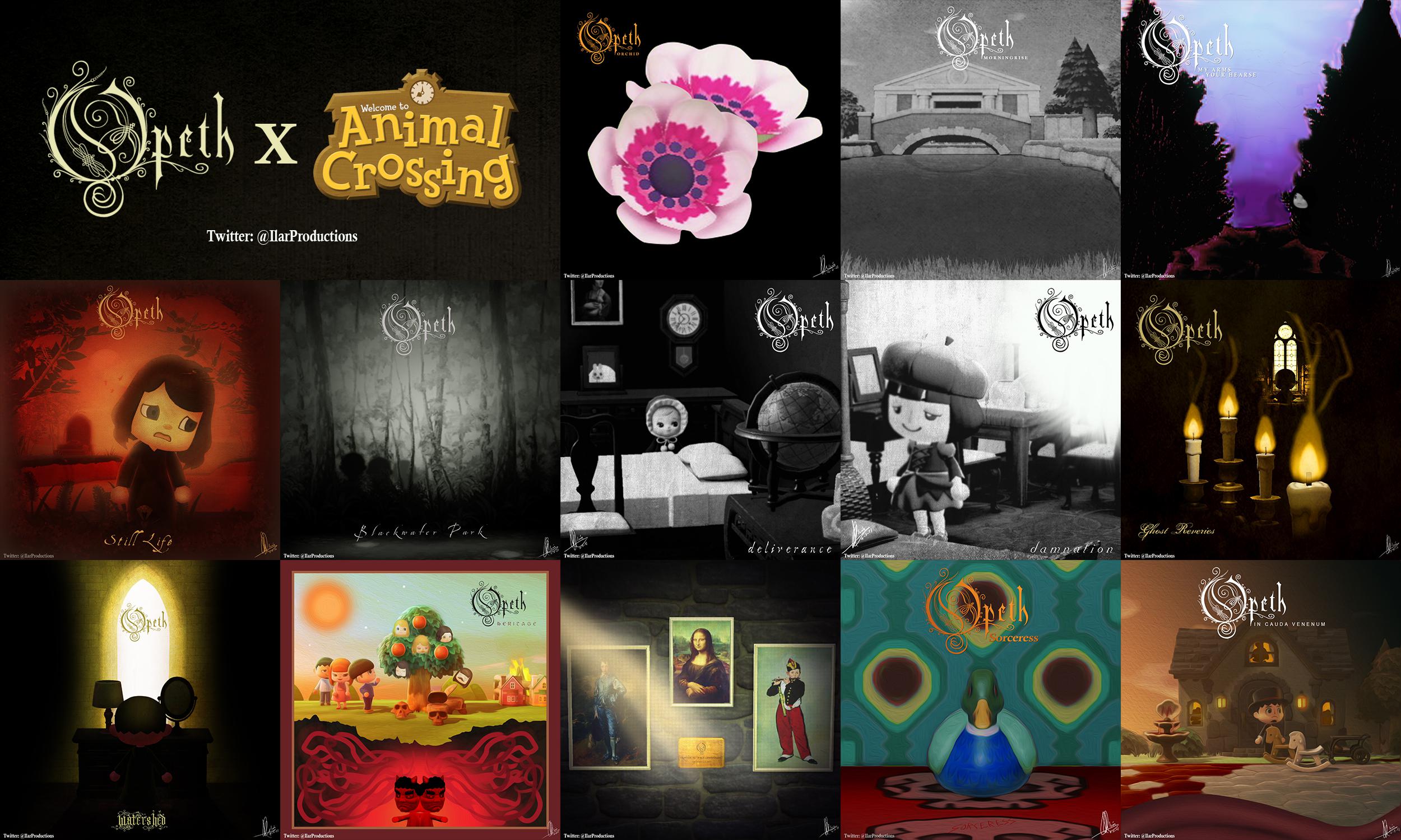 ALL Album Covers recreated in Animal Crossing New Horizons r/Opeth
