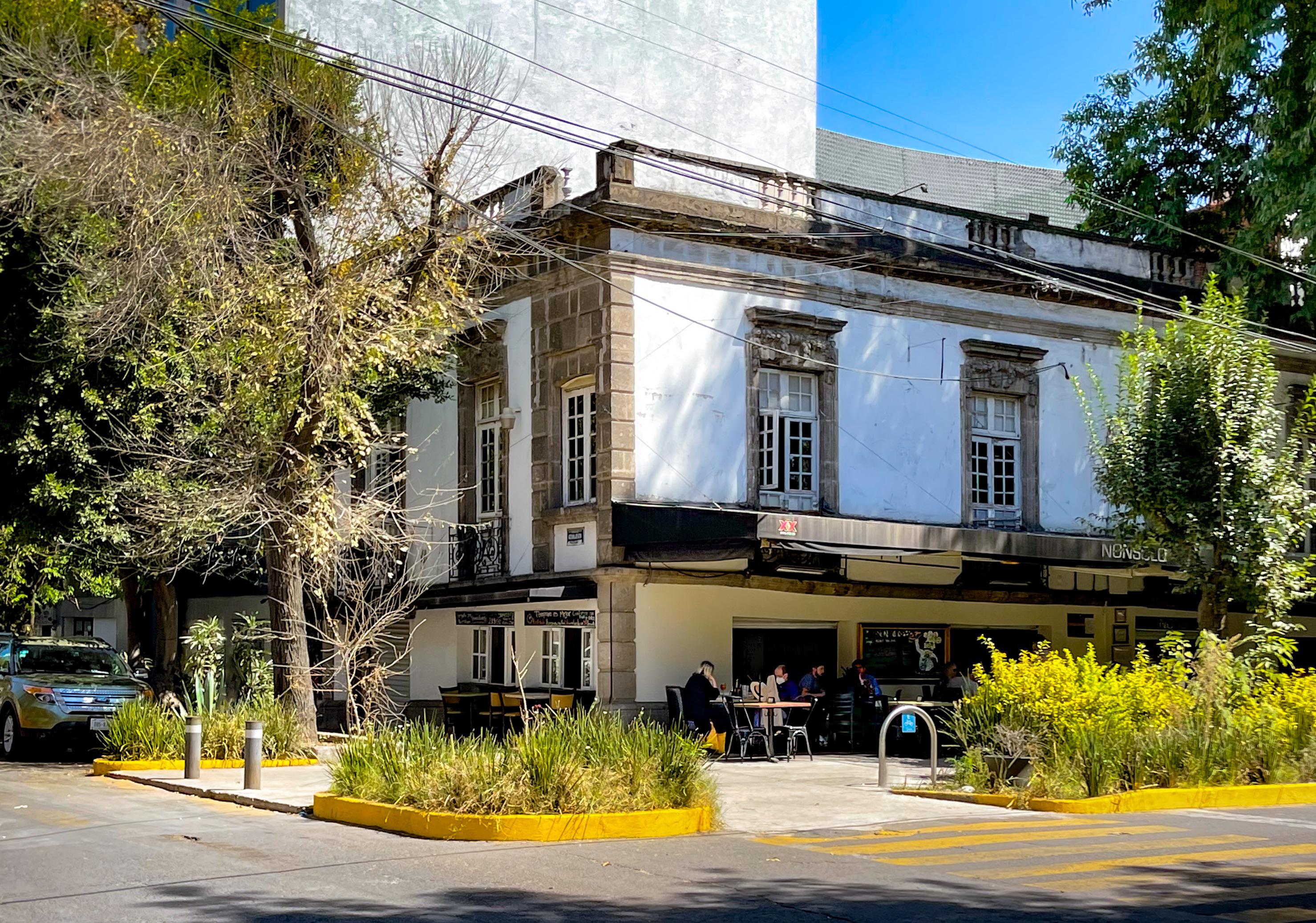 Roma Norte neighborhood in Mexico City it was like something out a