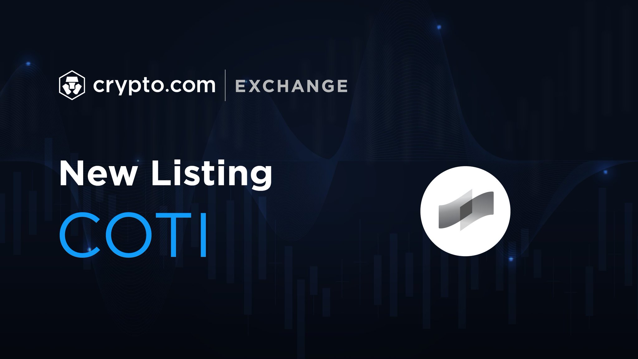 Exchange lists COTI Trade the COTI USDC pair now! r