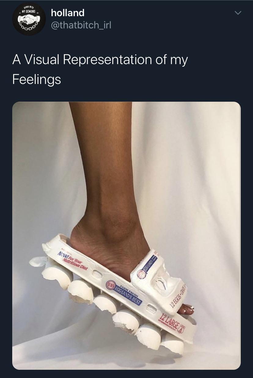 Like Walking on Eggshells r/memes