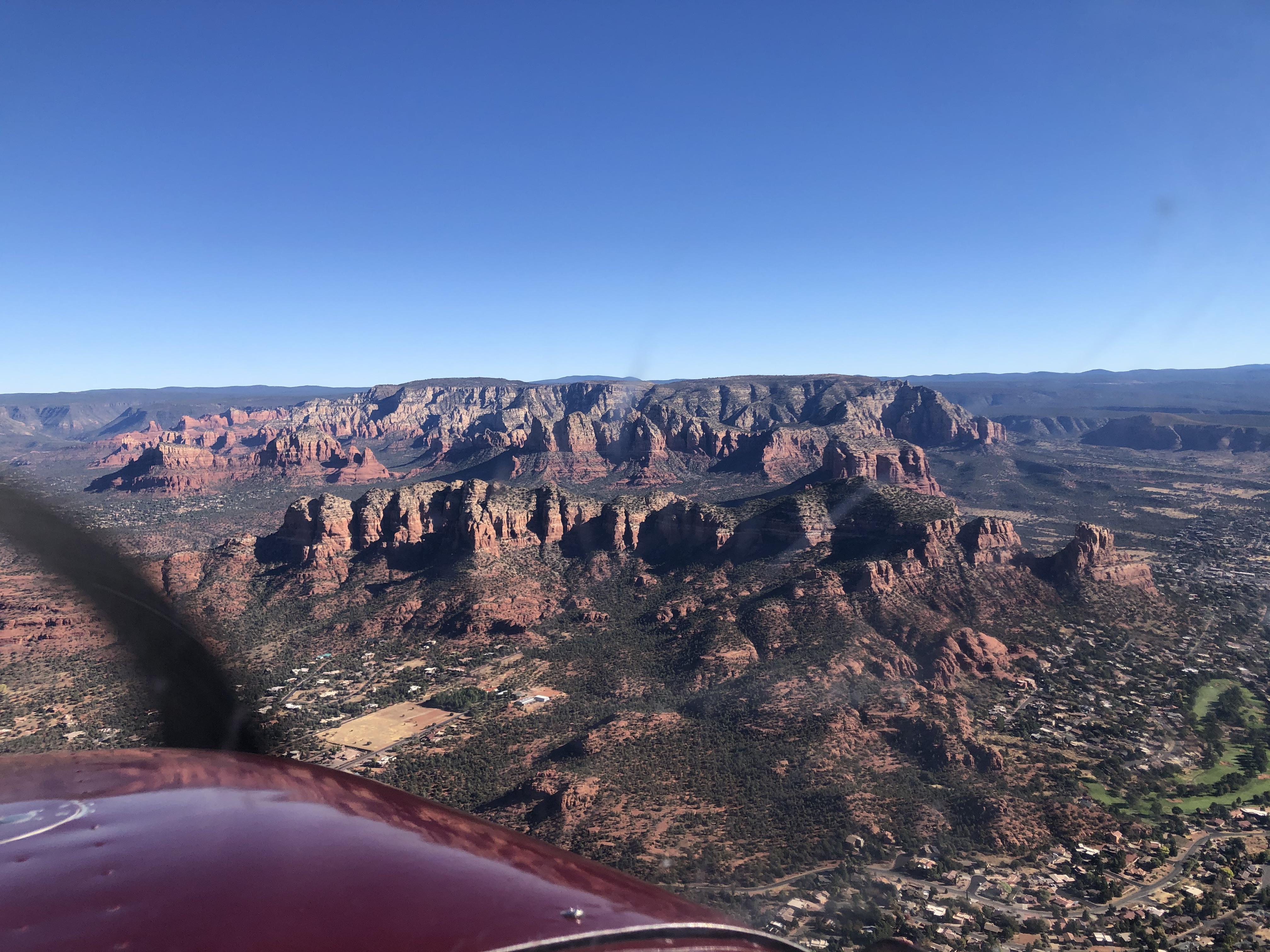How often do you guys fly? My last flight was to Sedona, AZ. r/flying