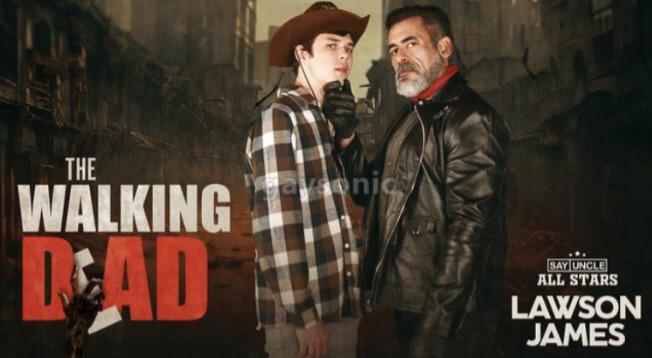 Lmao a porn company made a porno of Carl and Negan : thewalkingdead