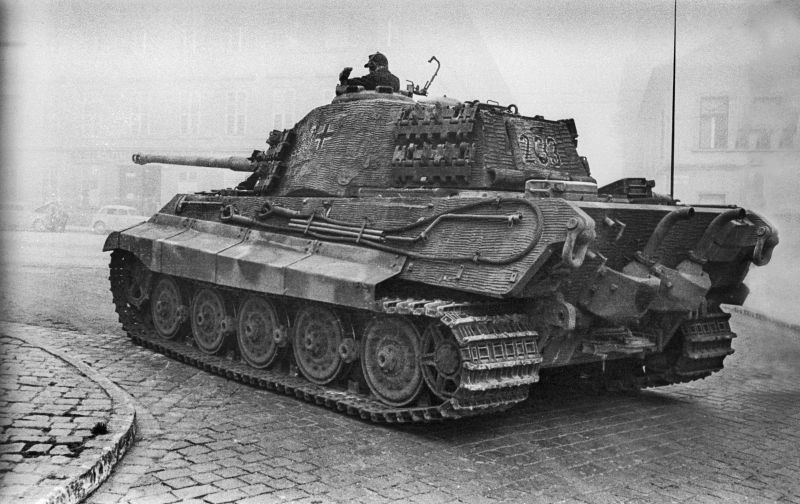 German tank Pz.Kpfw. VI Ausf. B "Tiger II" of the 503rd heavy tank