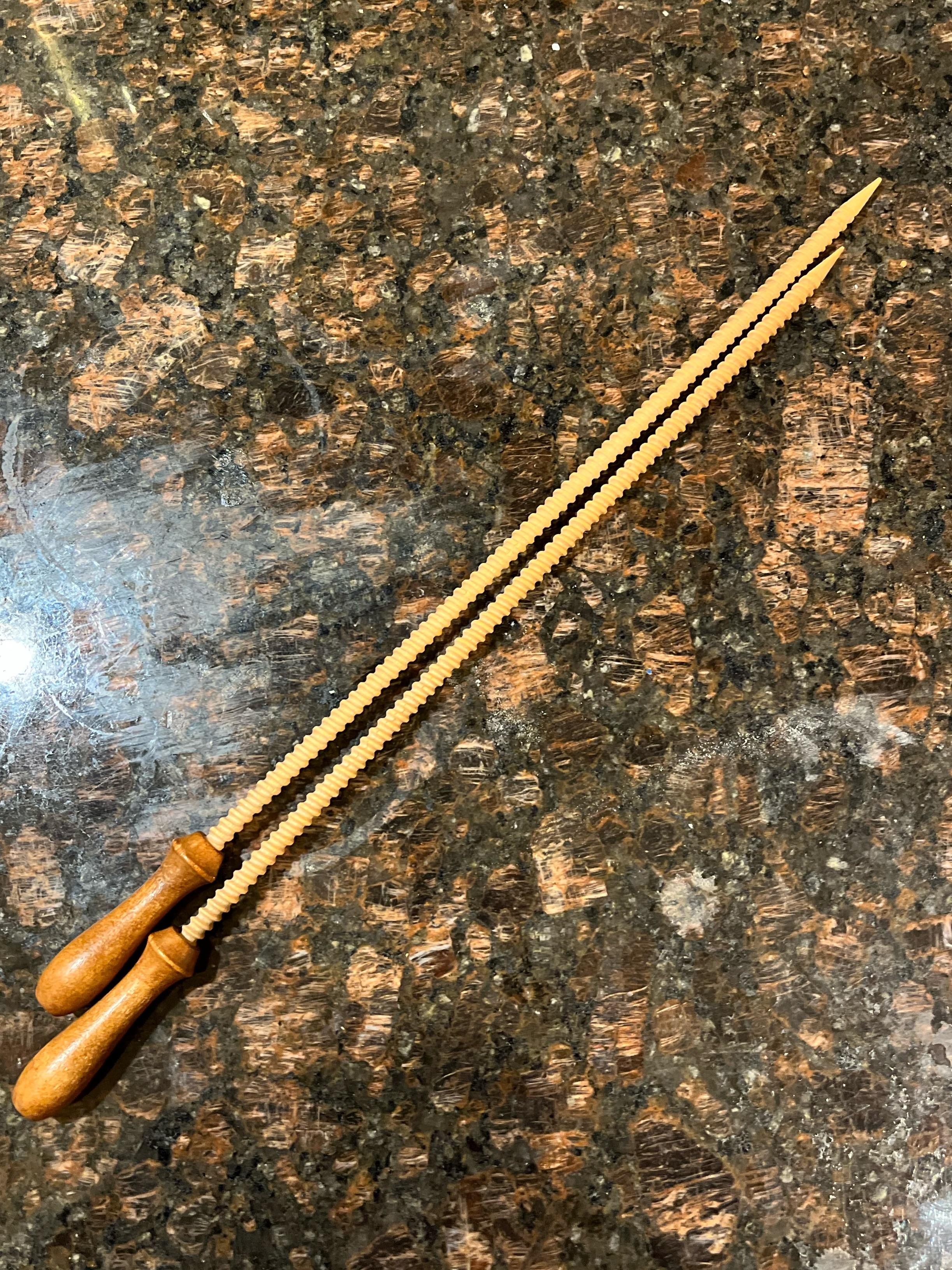 grooved needles does anyone know what these would be for? r