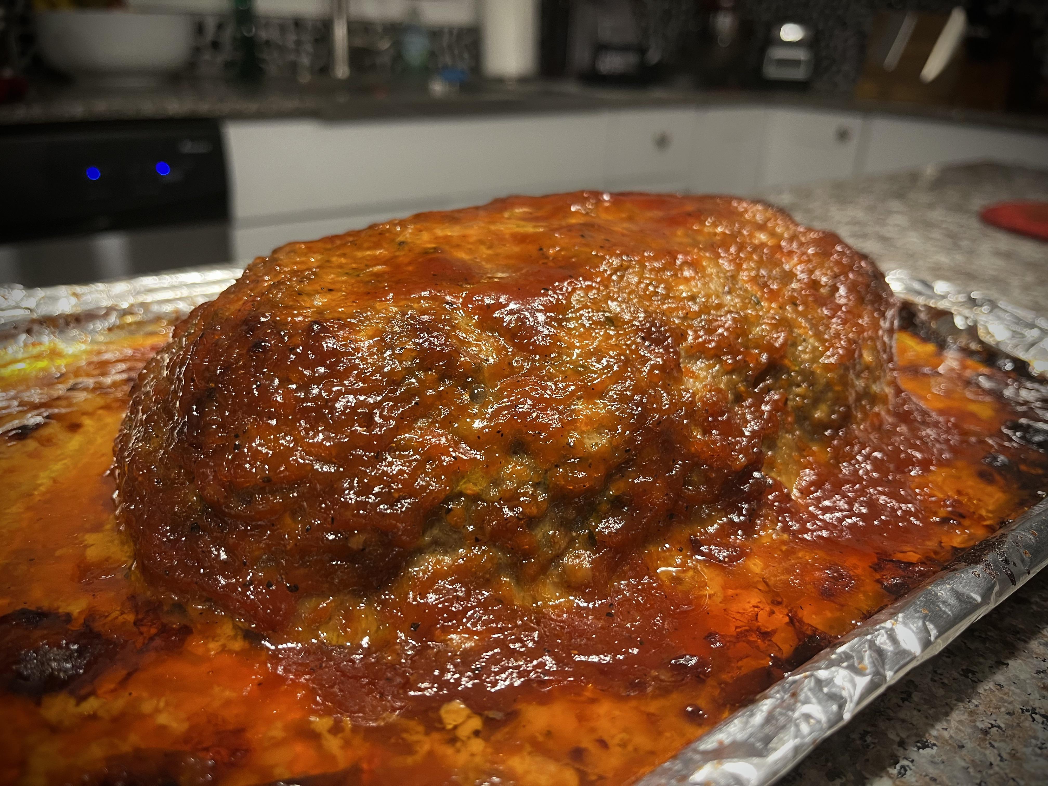 Cooking my way through The Food Lab. All American Meatloaf. Might not