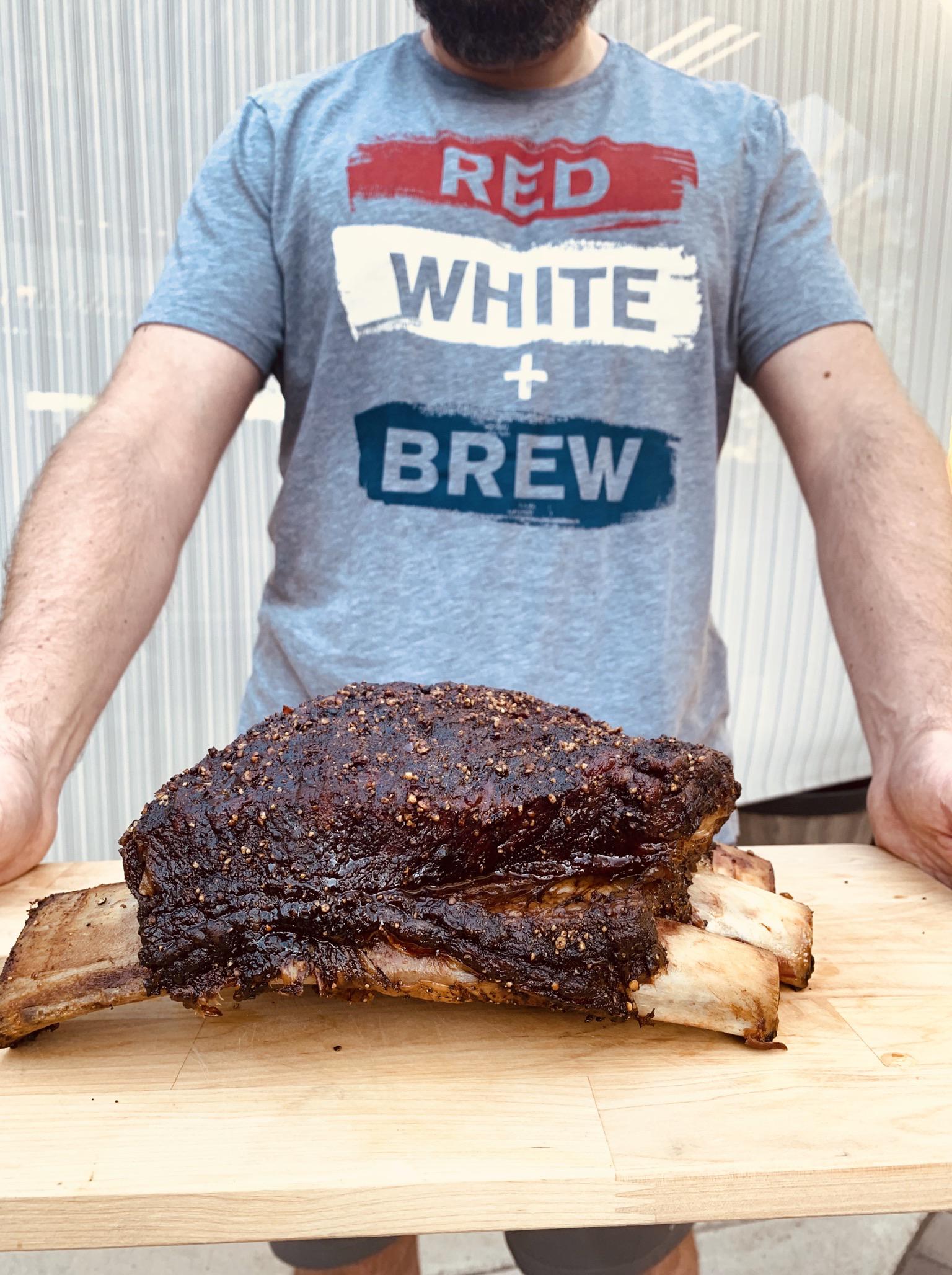 Celebrating the 4th with 6 lbs of smoked beef ribs r/sandiego