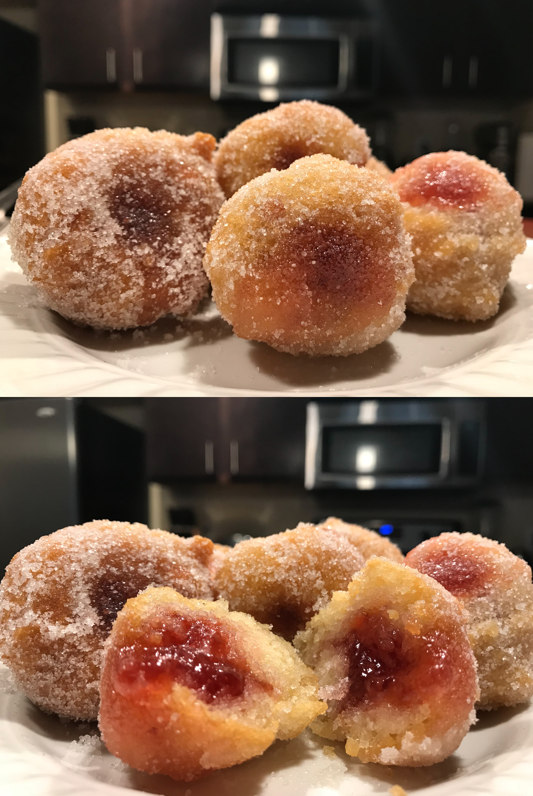 [Homemade] Jelly Doughnut Holes r/food