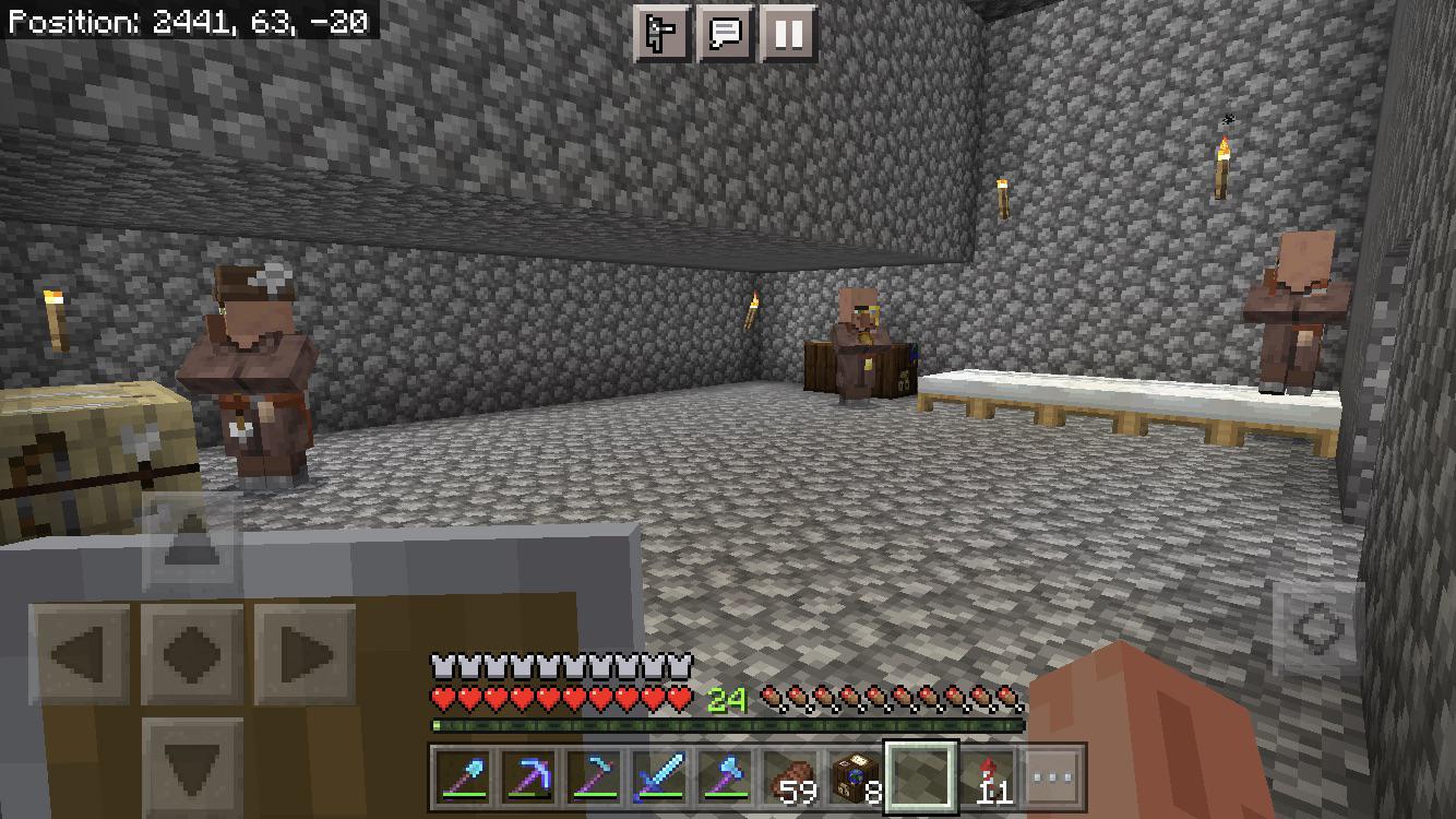 i cant get my villagers to breed i gave them food and there’s extra