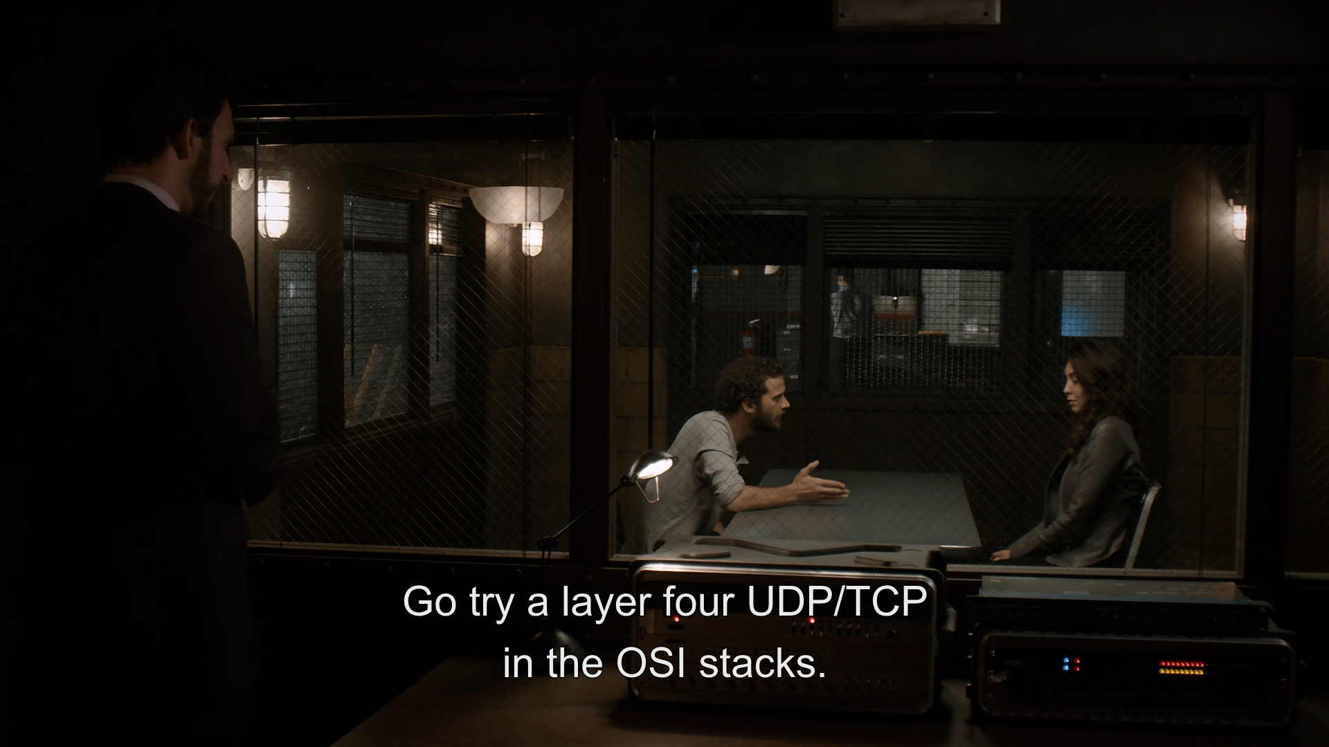 [The Blacklist S03E05] Networking is hard. r/itsaunixsystem