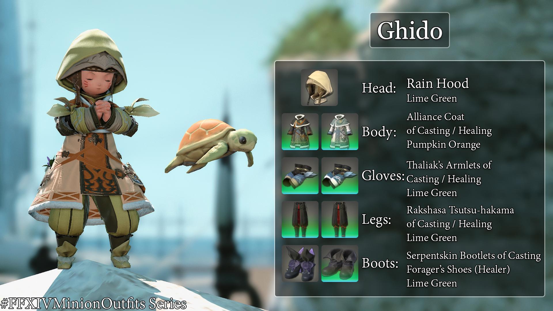 [Healers/Casters] Ghido Glamour FFXIVGlamours