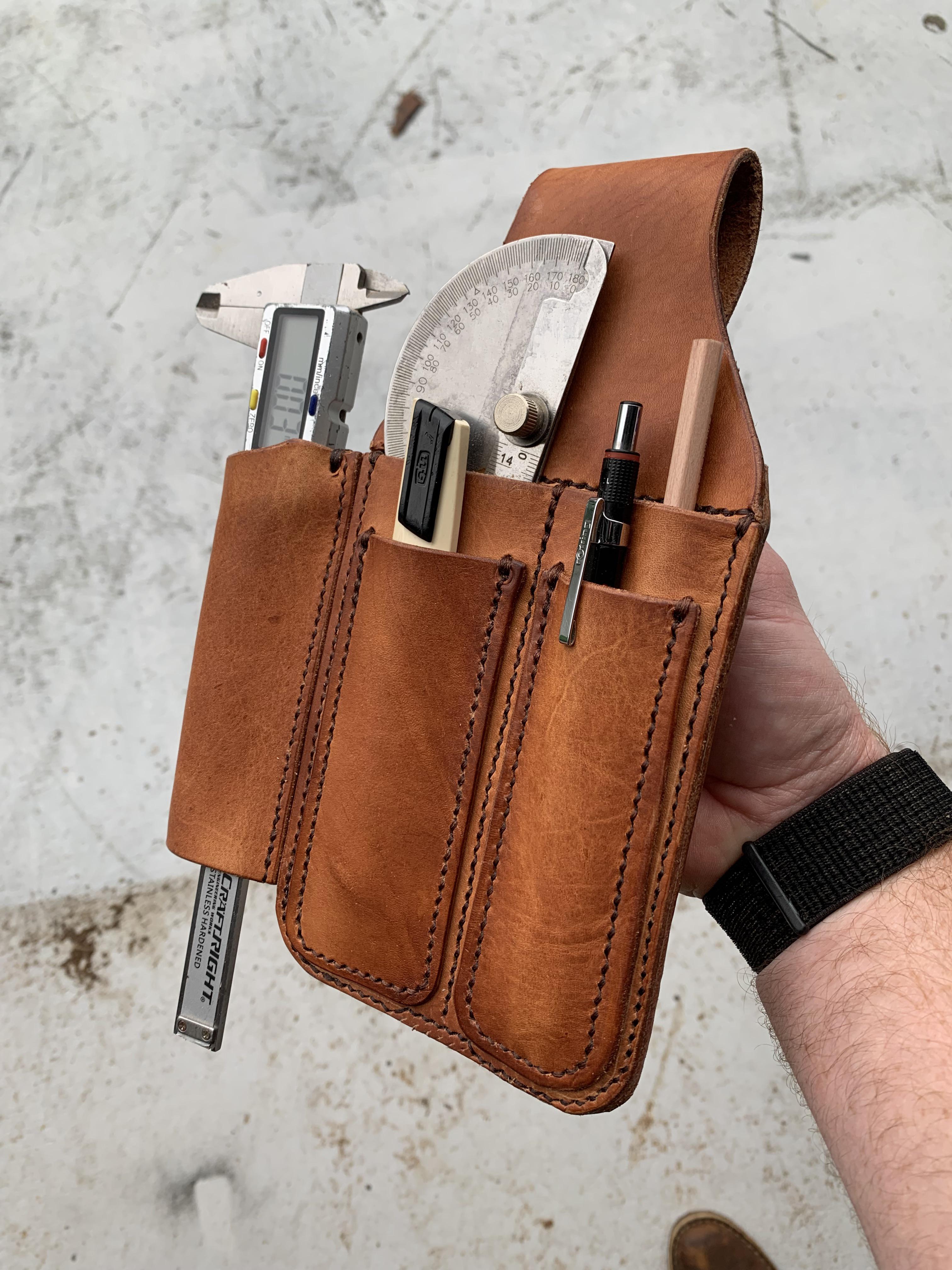 Beginner here leather sizing Leatherworking