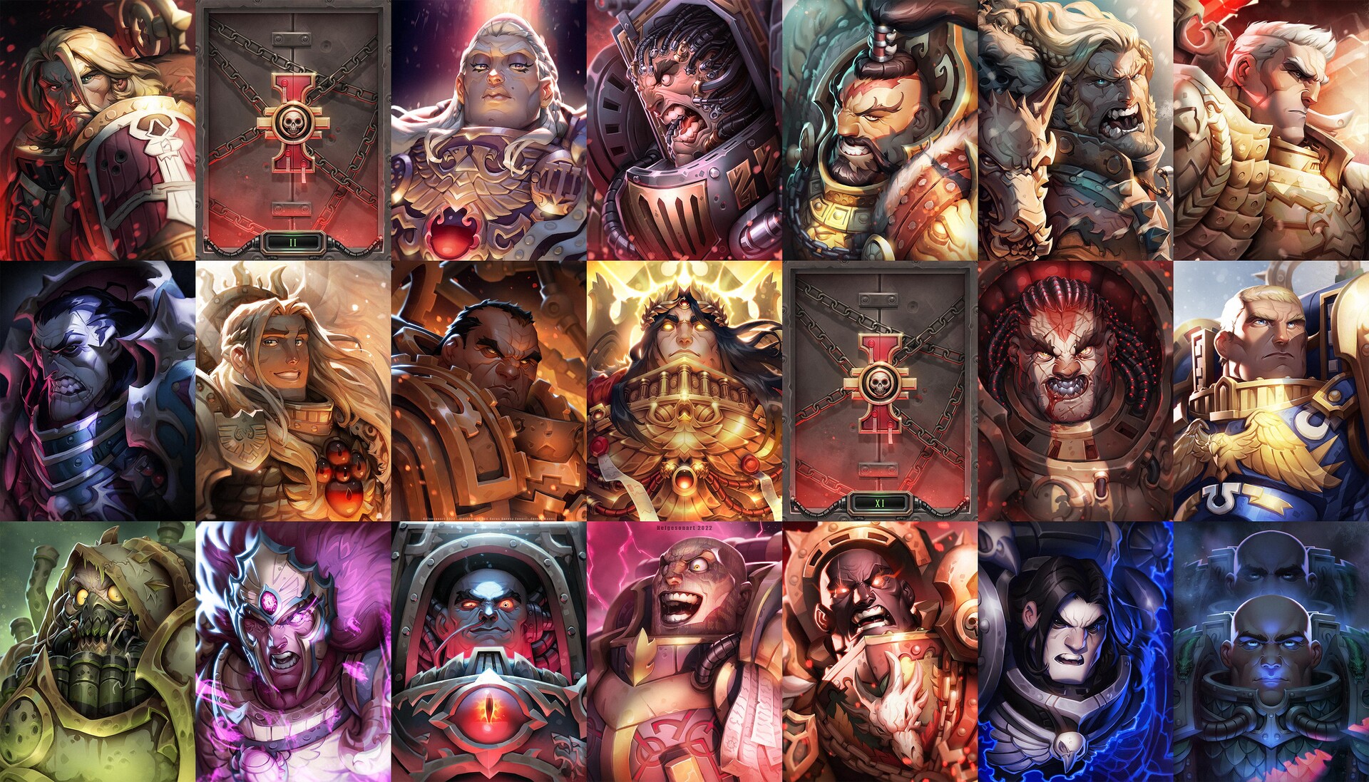 Which Warhammer fantasy/AoS army would each Primarch play? r/Grimdank