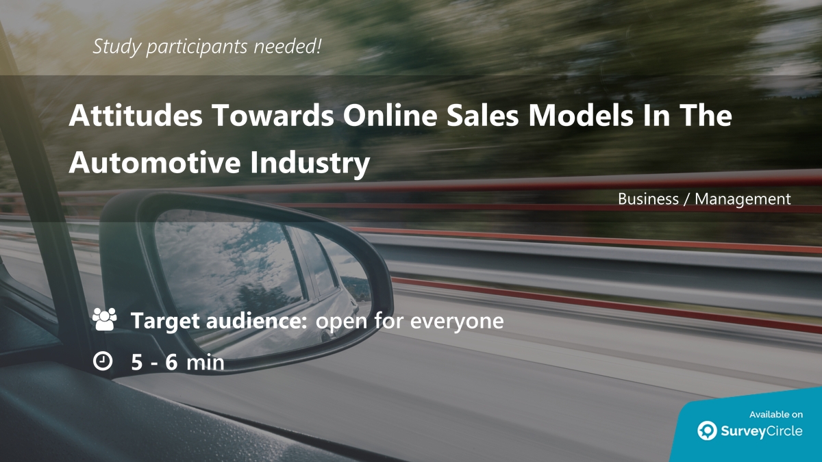 Attitudes Towards Car Sales Models r/SurveyCircle