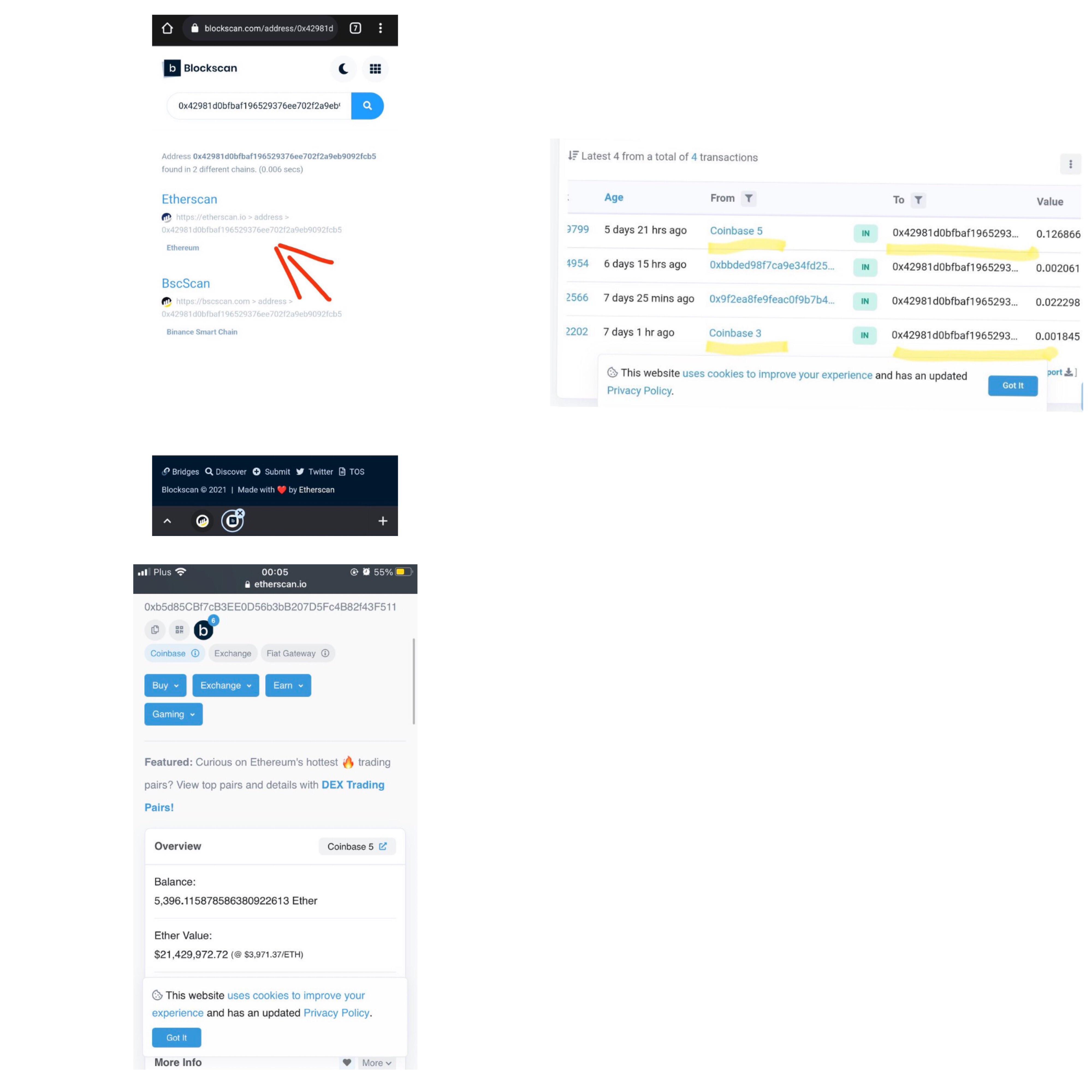 Coinbase 👀 can anybody verify this at all? r/SafeMoon