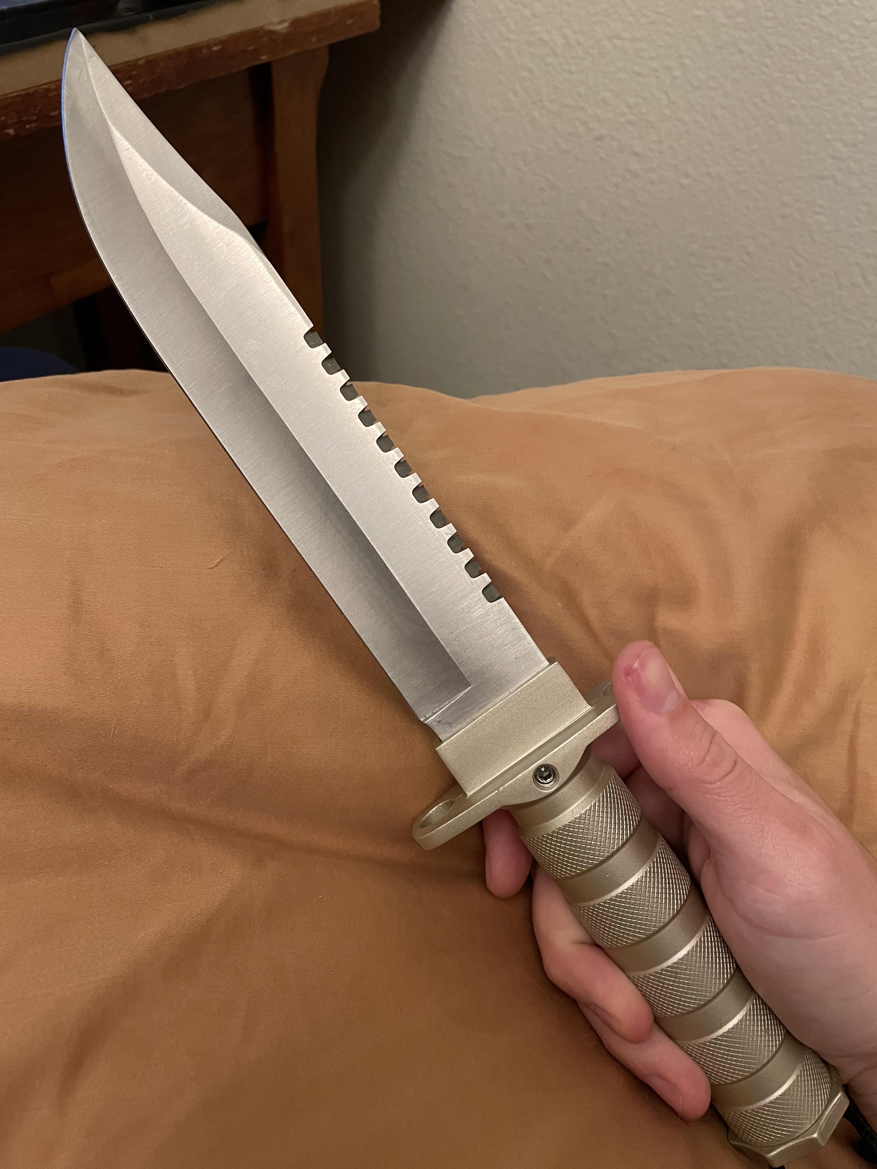 4$ on clearance at harbor freight, perfect to practice sharpening : r