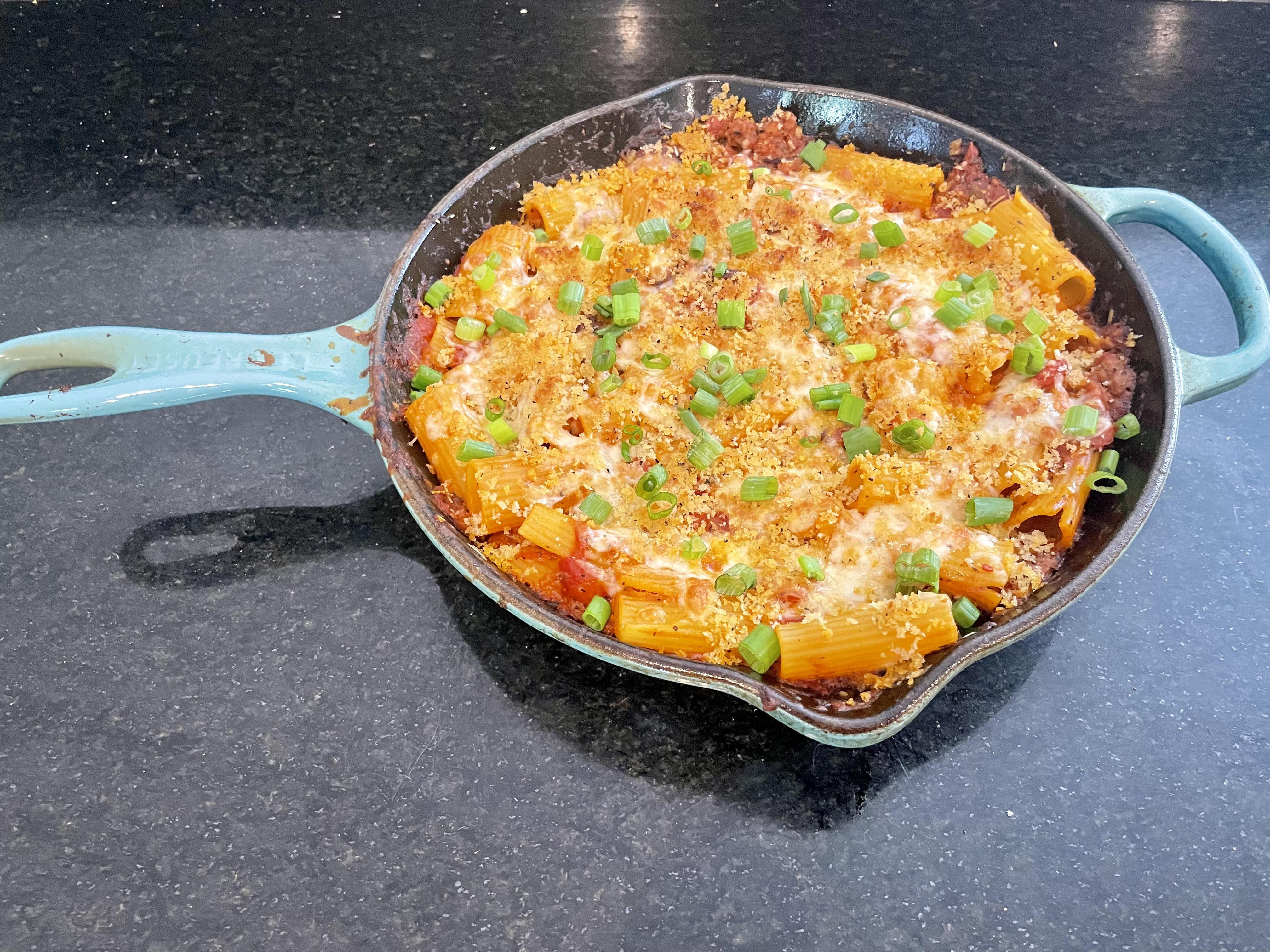 Plant Based Protein Ragu Rigatoni Bake r/hellofresh