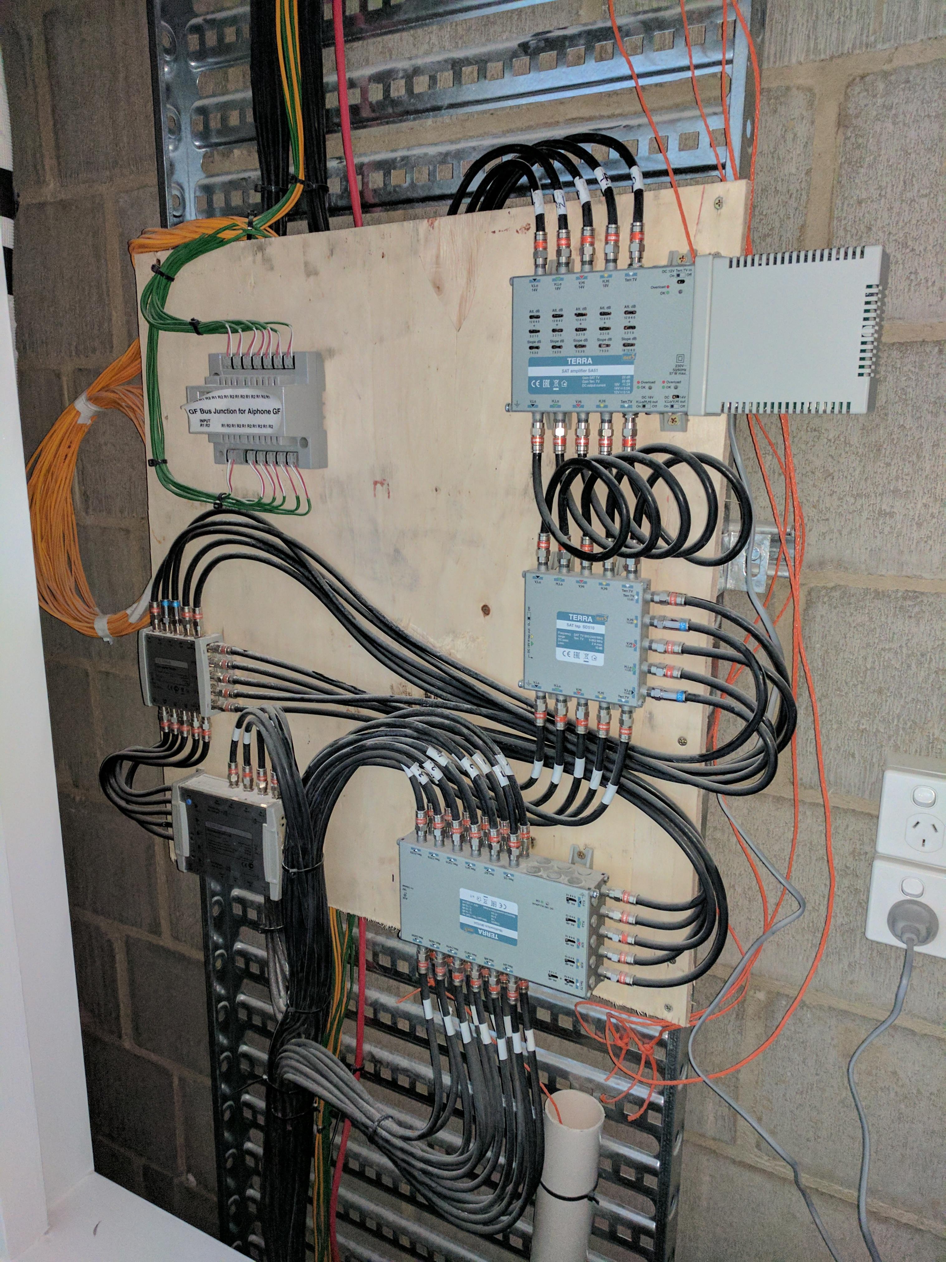 TV system for a 25 apartment building. r/cableporn