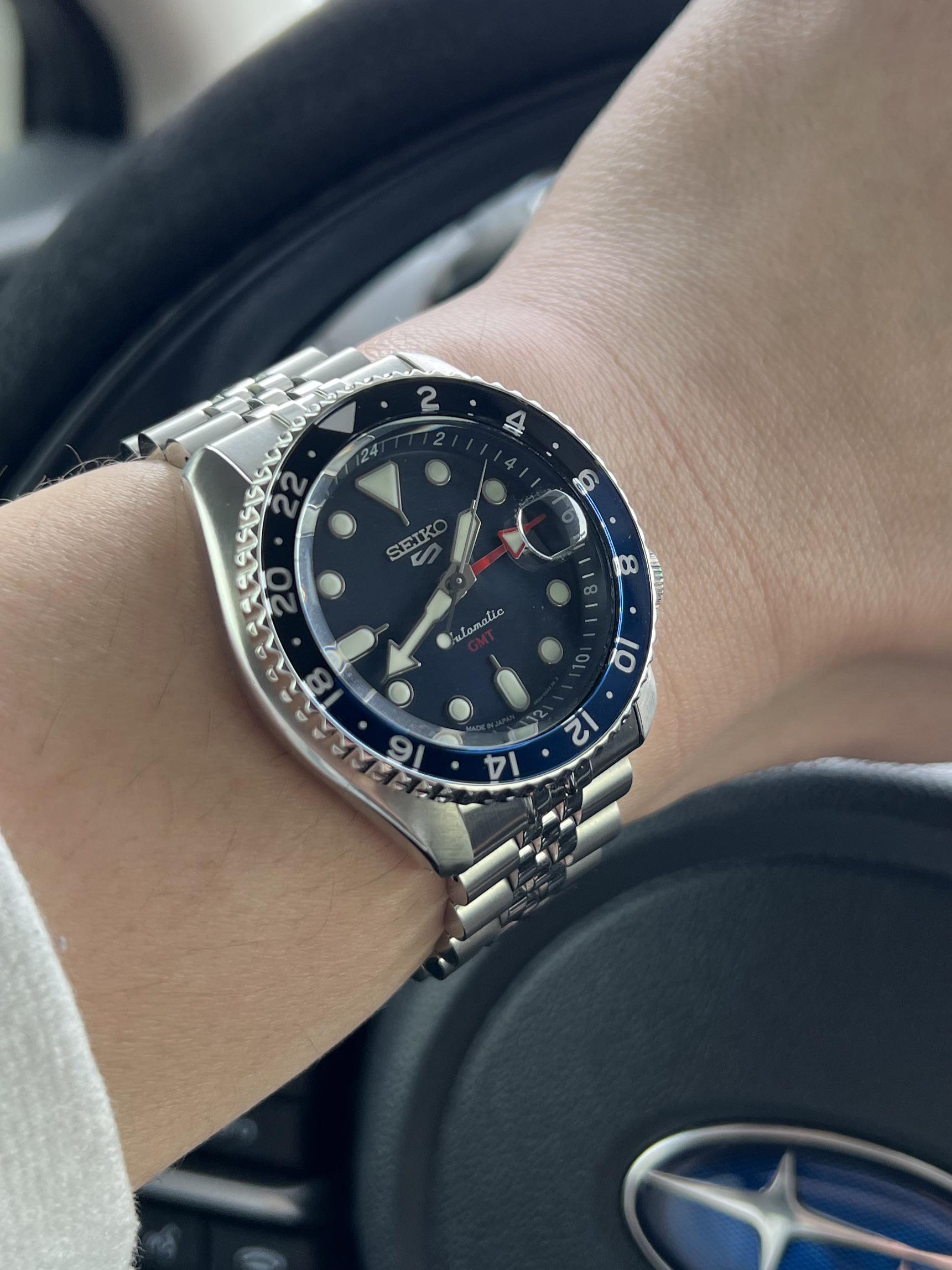 [Seiko 5 GMT] Not bad at all. r/Watches