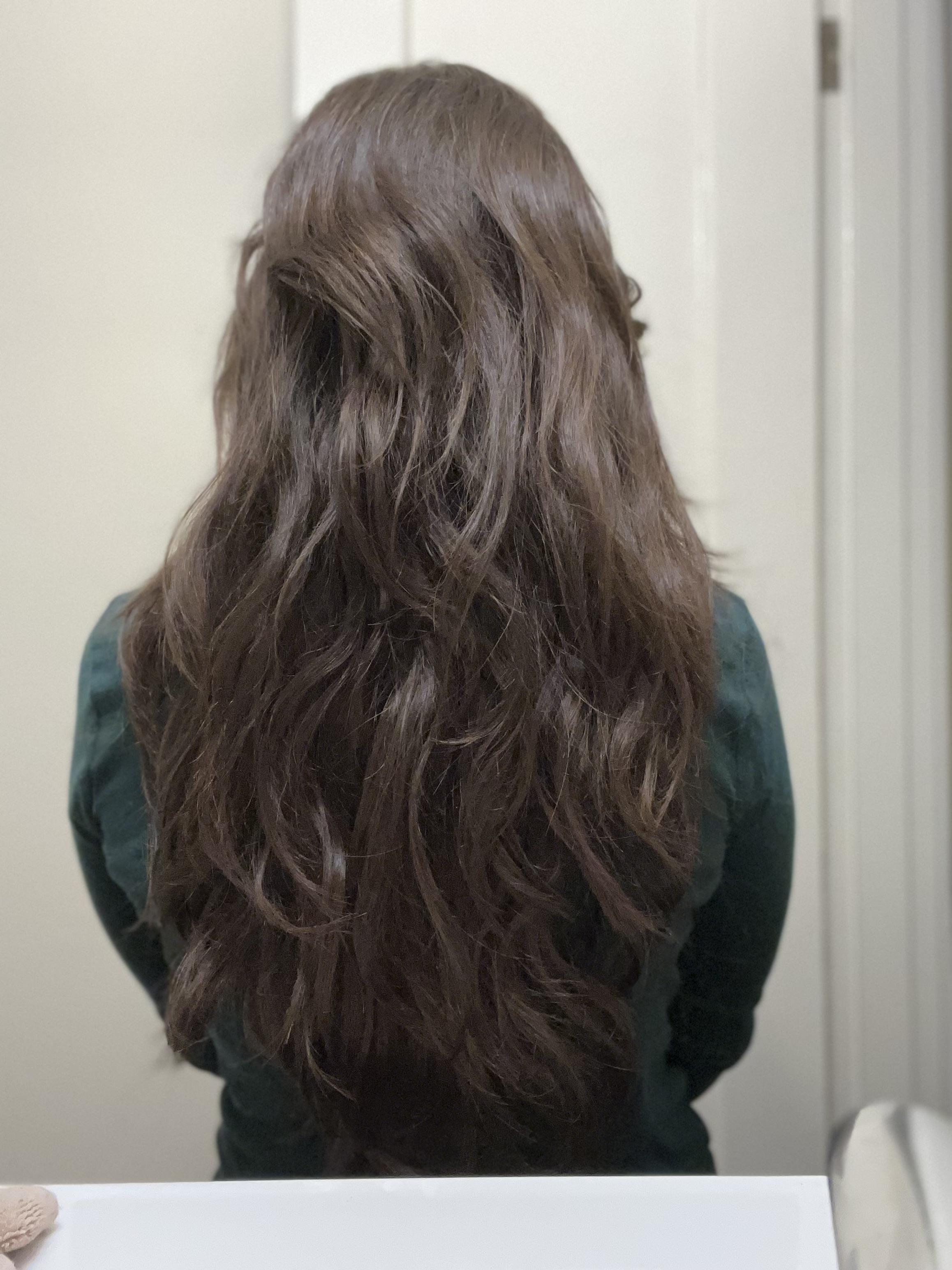 Easy hairstyles with wavy layers? I work in a lab and pull my hair back everyday and don’t wanna