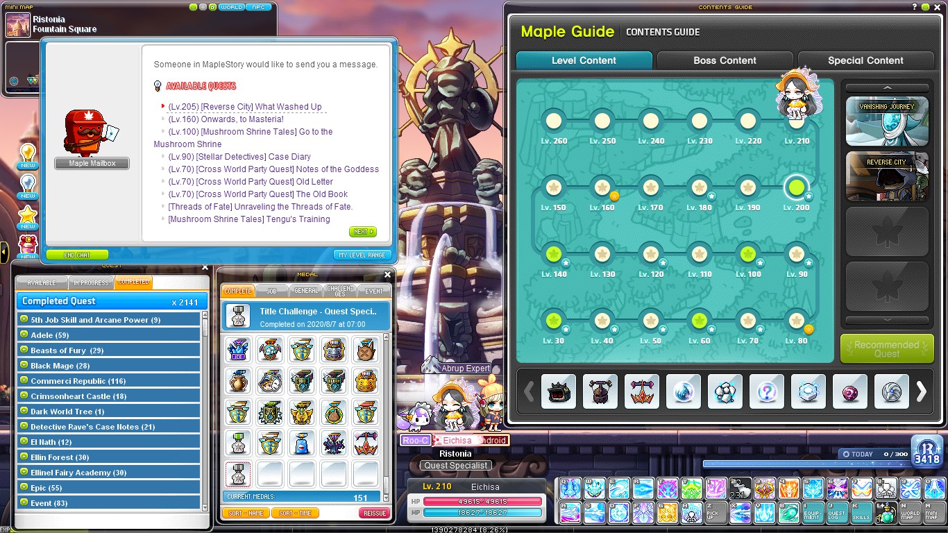 I completed the Tutorial! r/Maplestory