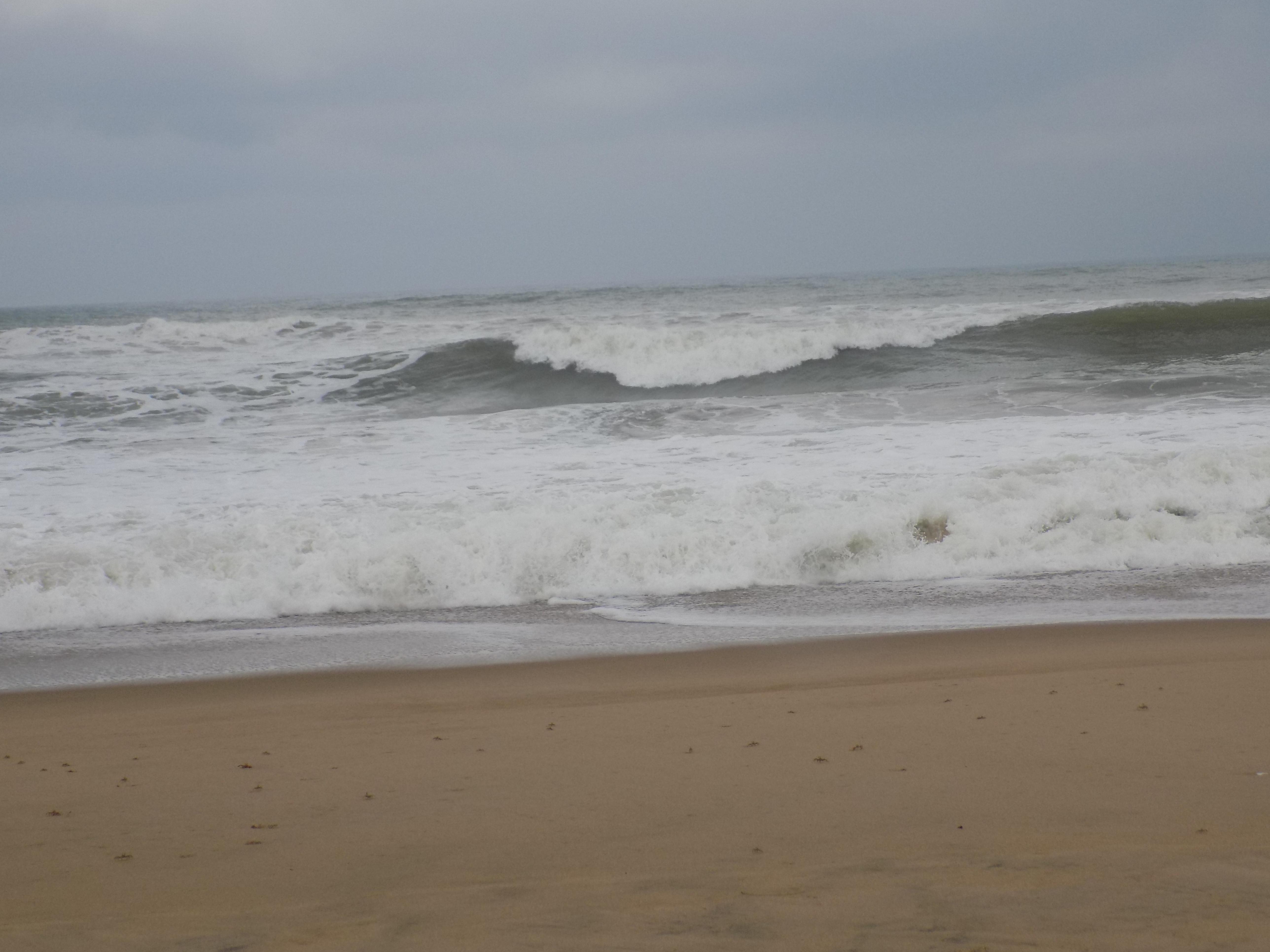 Three basic elements of nature the land, the sea, the sky. r/pics