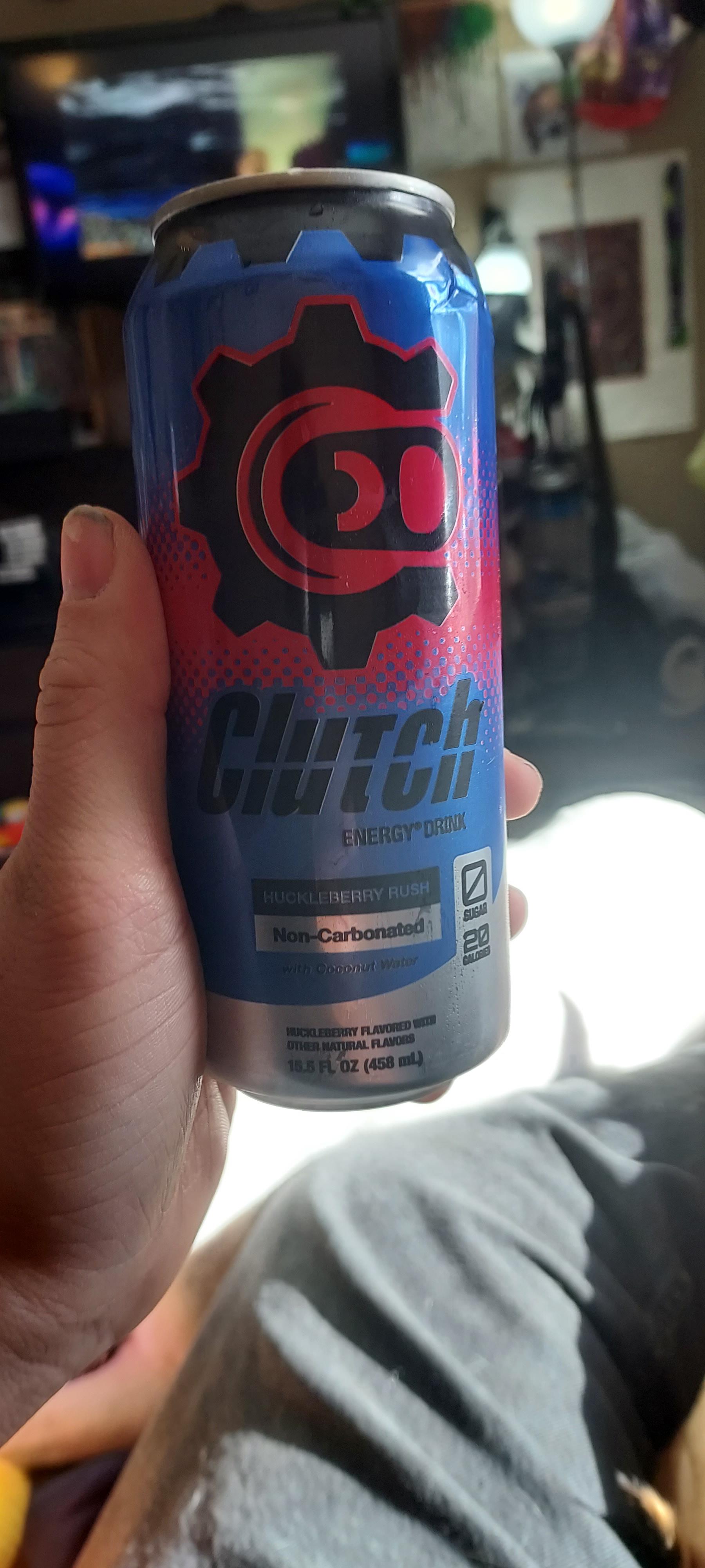 Clutch Energy Drink Huckleberry Rush r/energydrinks