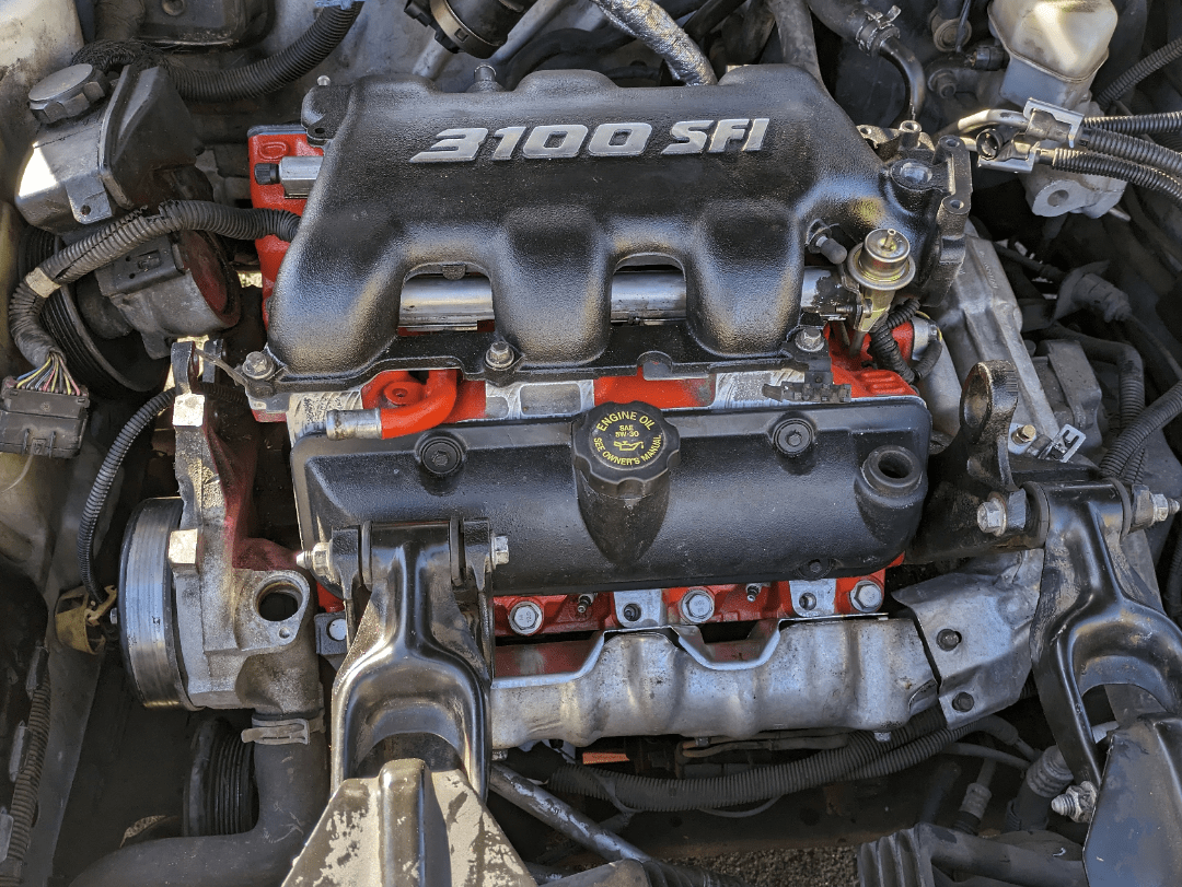 2000 Chevy lumina needed the heads rebuilt. I went silly and painted