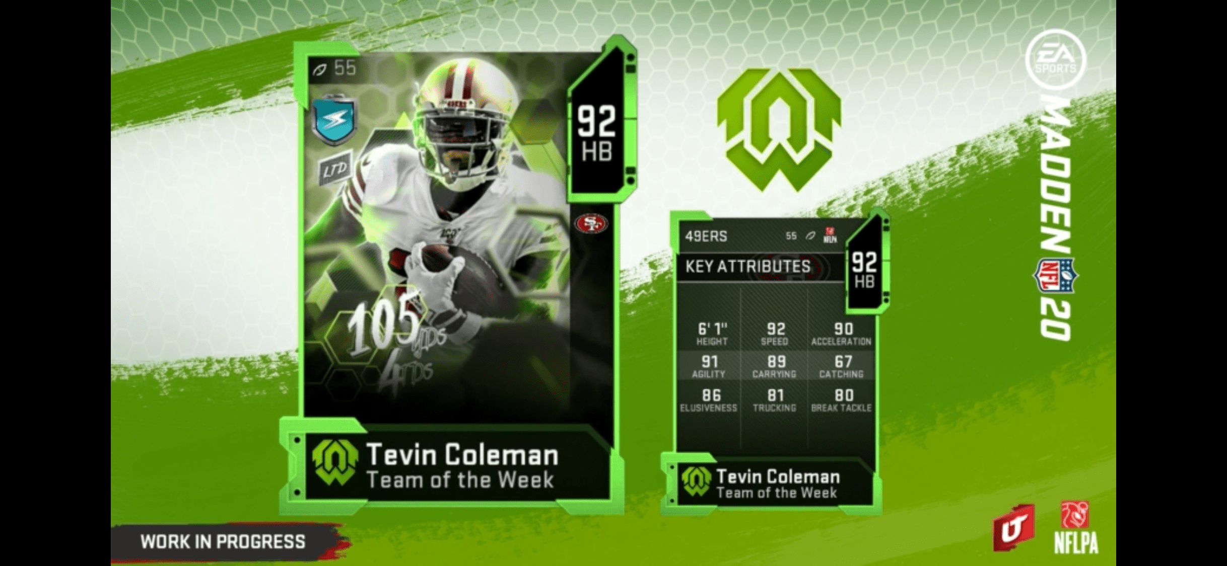 TOTW Coleman MaddenUltimateTeam