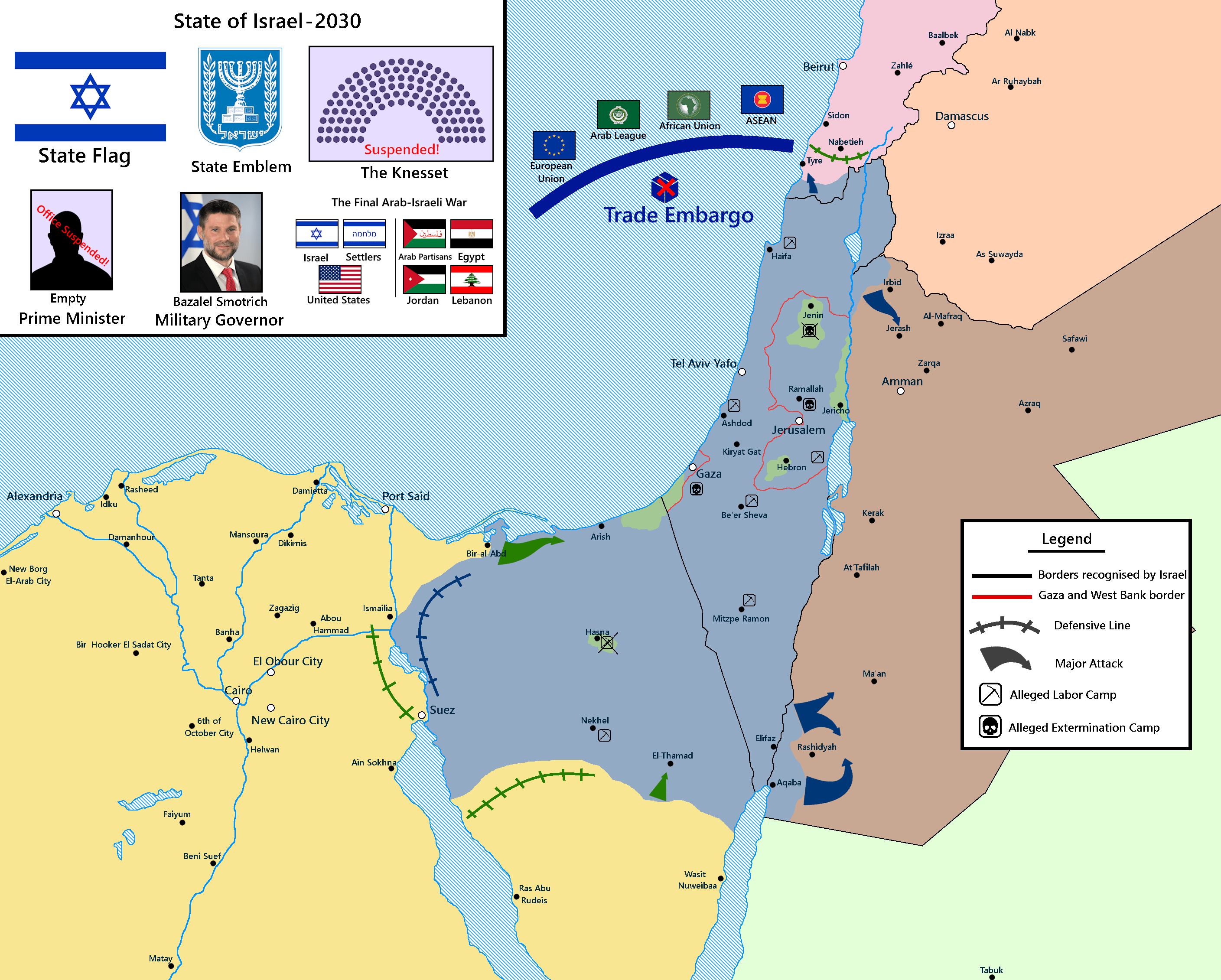 What if Israel fell to totalitarianism? The final ArabIsraeli war of