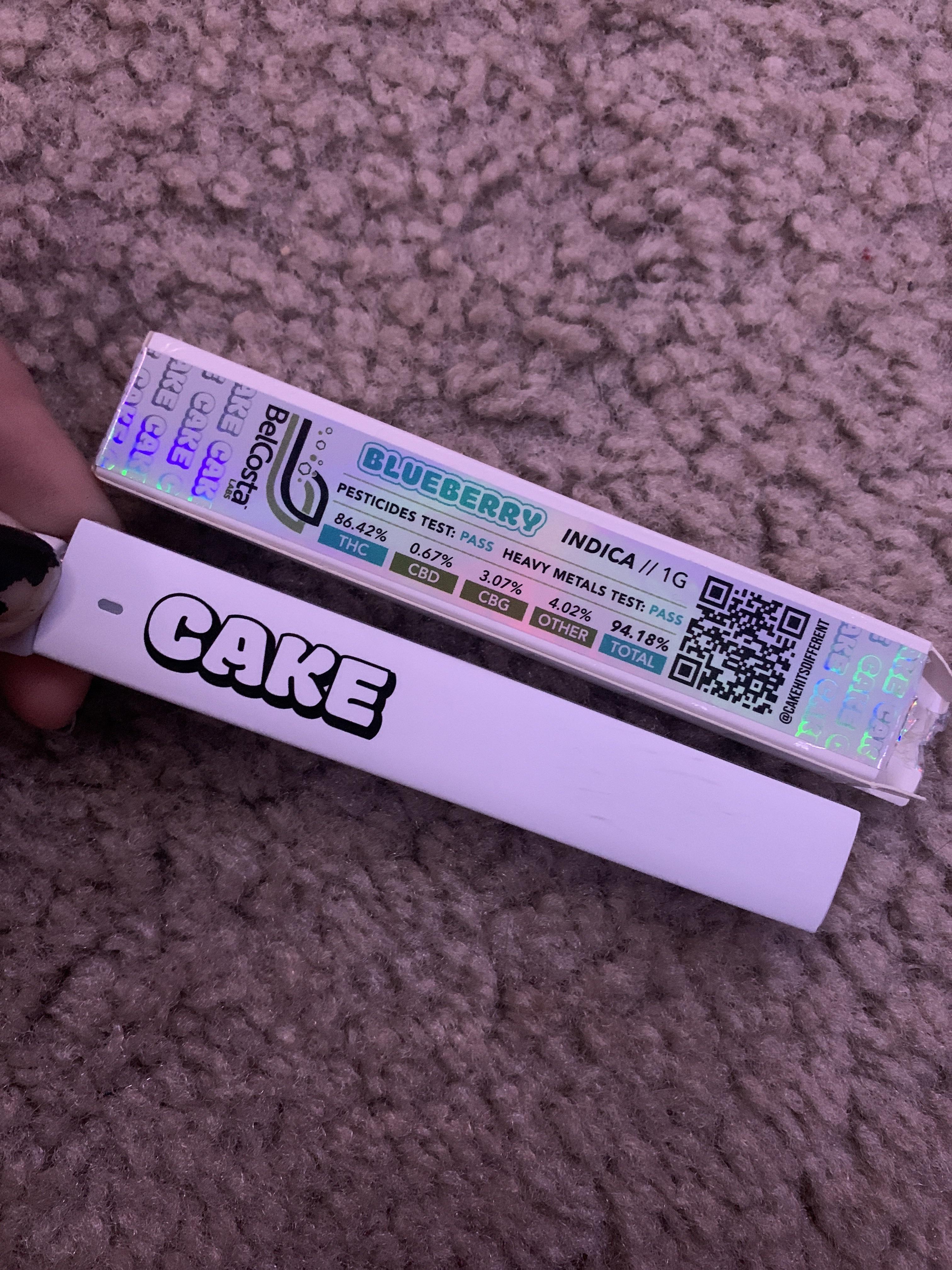 Cake disposable won’t hit anymore?! I just bought it last night and