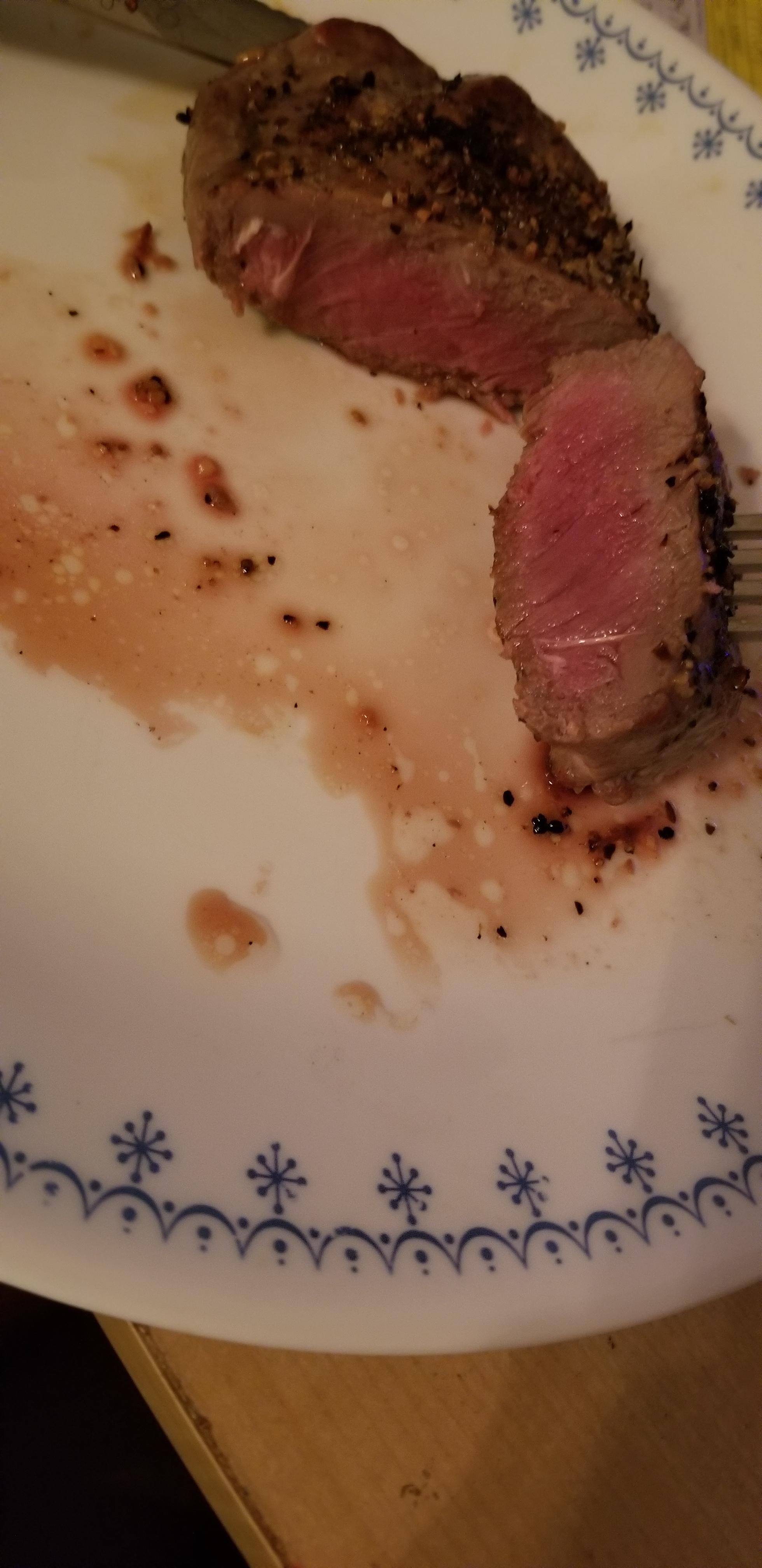 Not to be rude but, I enjoy a nice steak watching