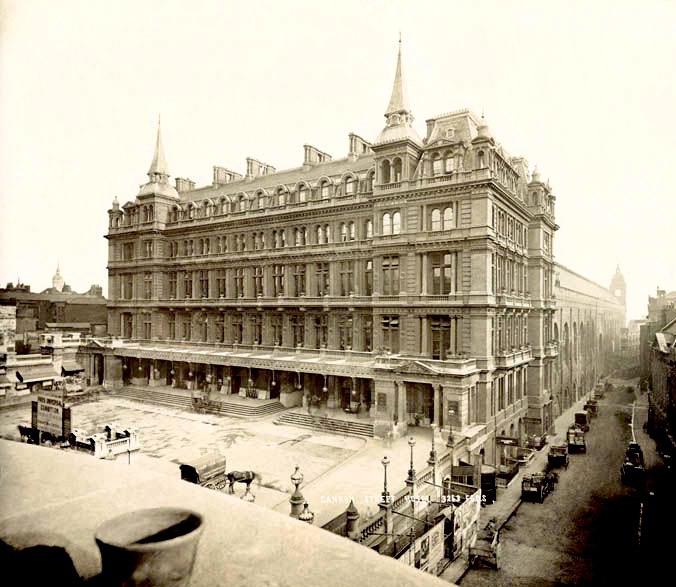 Cannon Street Station before it was destroyed in one of the worst cases of corruption in London