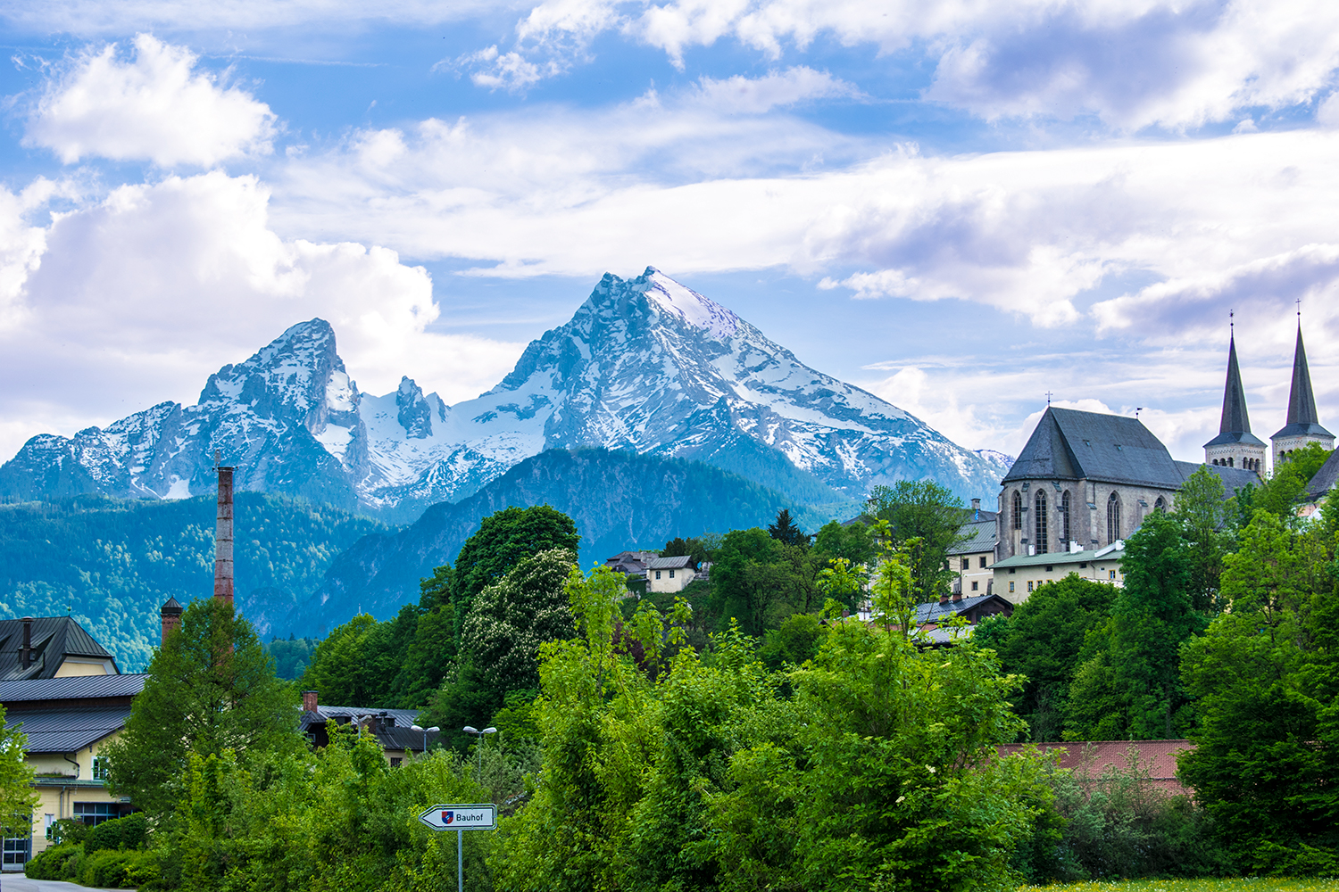 The best town in the Alps Berchtesgaden, Bavaria, Germany. [1500x1000