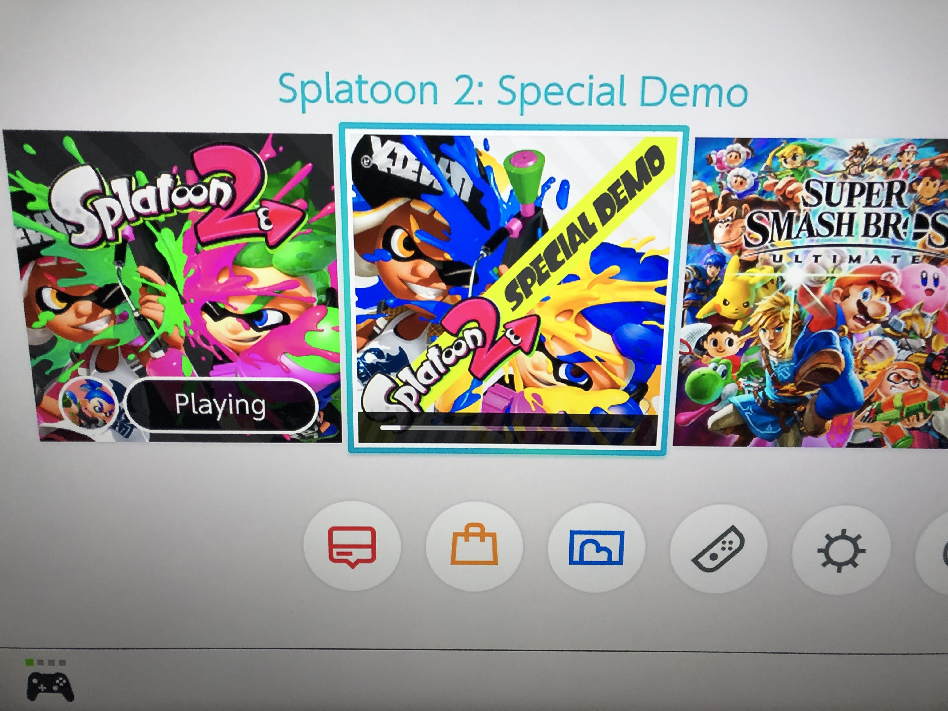 The Splatoon 2 Special Demo is out now! Includes a free 7 days code for an Online Subscription