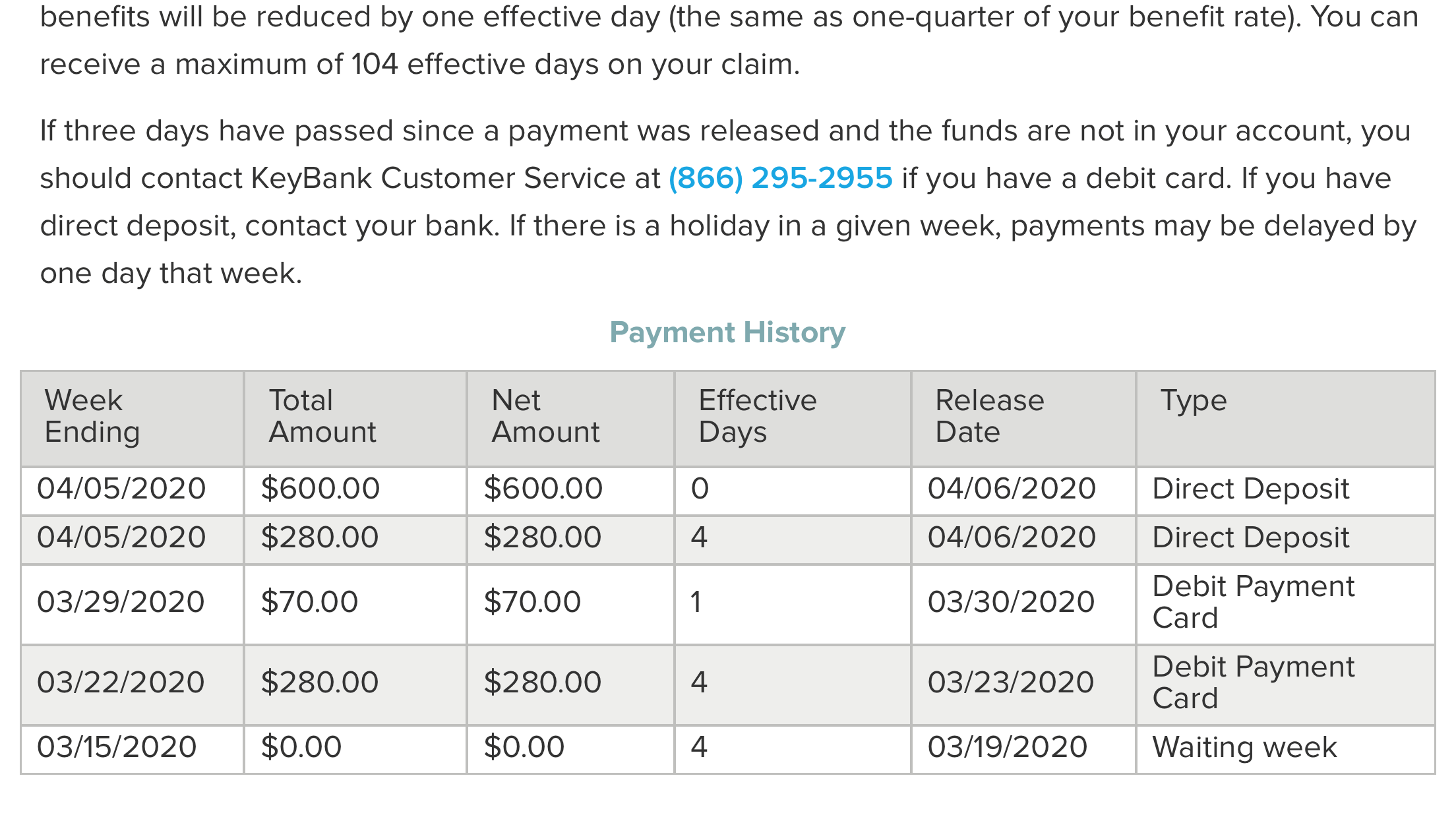 NY 600 POSTED TO MY DIRECT DEPOSIT! comes in as two separate payments