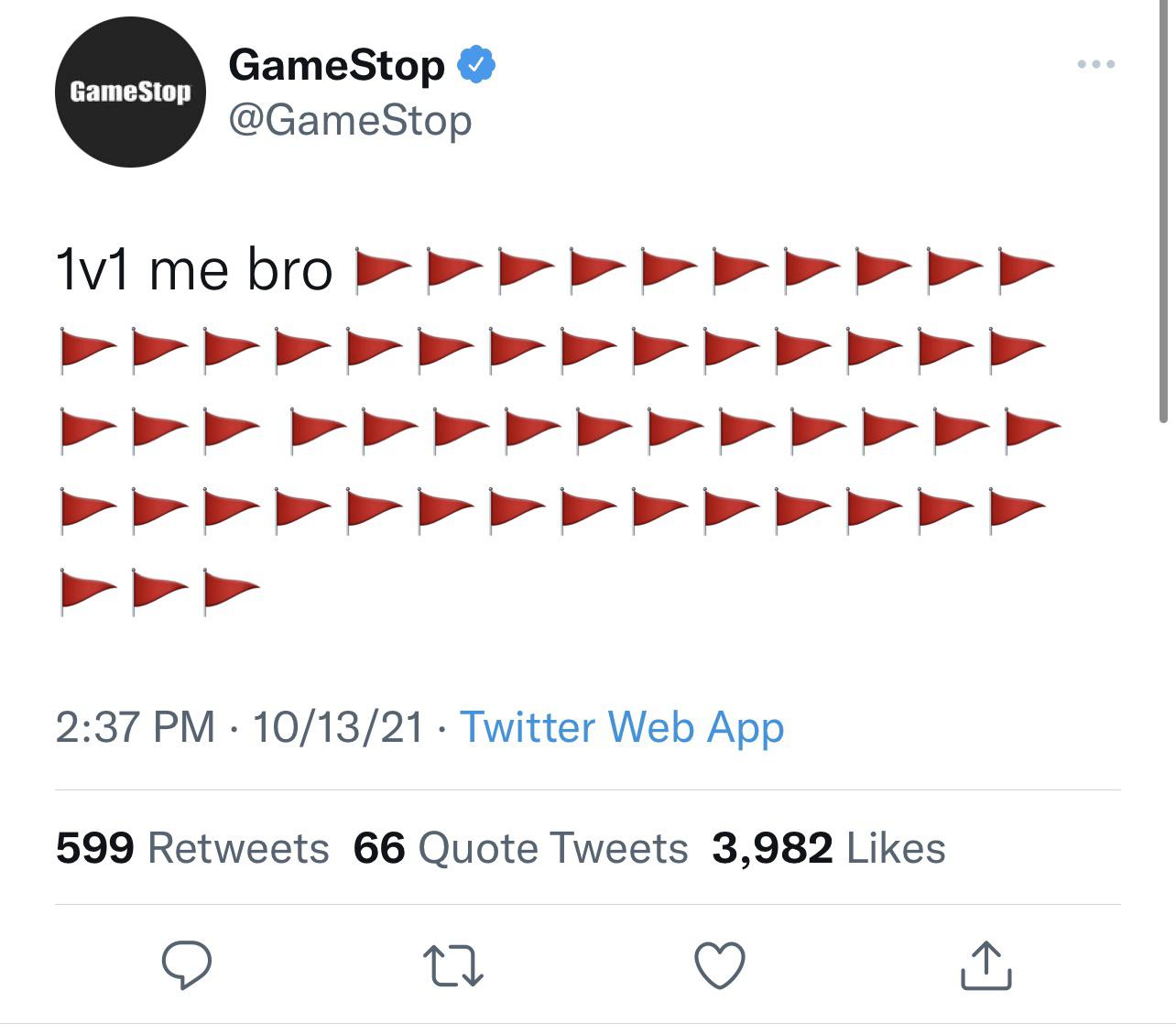 55 red flags. Guess what the square root of 55 is? 👉👈🚀🚀🚀 r/Superstonk