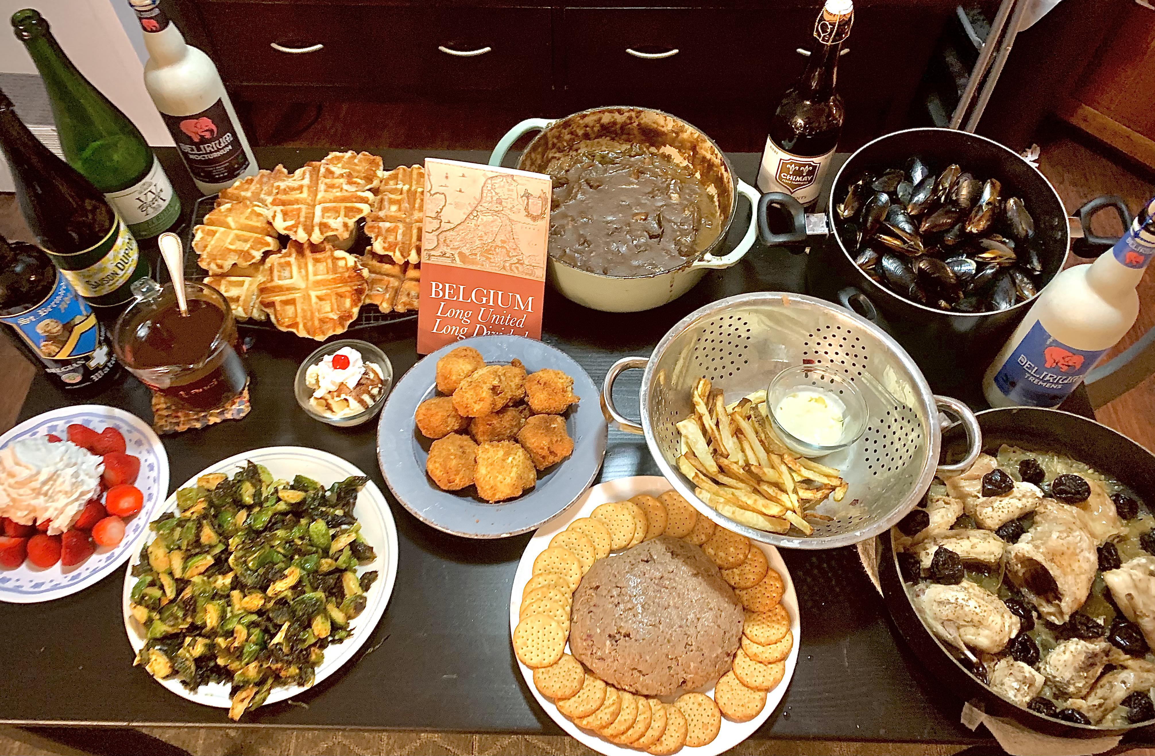 A couple weeks ago I asked for advice on what to make for a Belgian