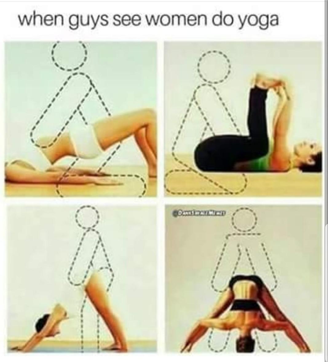 What Men See When Women Do Yoga? PostureInfoHub