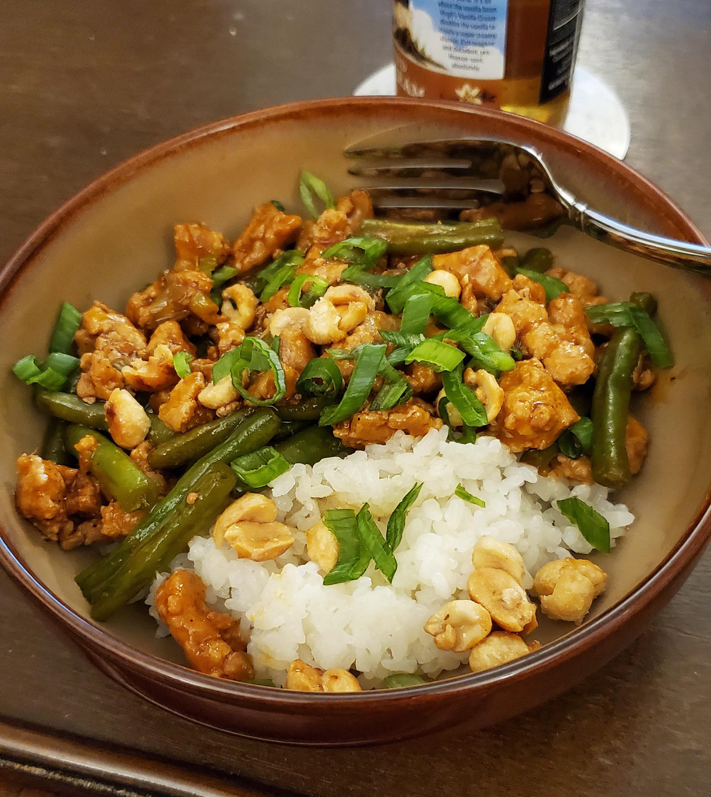Szechuan pork and green bean stir fry. r/hellofresh