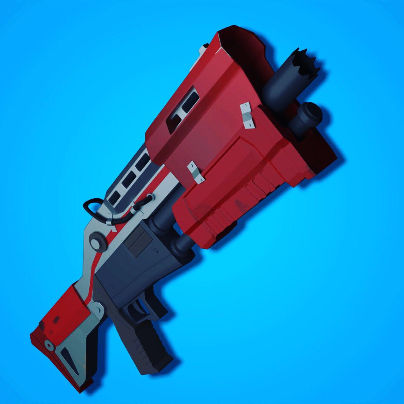 Tactical Shotgun from Fortnite! blender