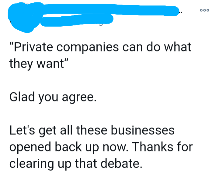 A private company can do whatever it wants. r/VaccineEconomics