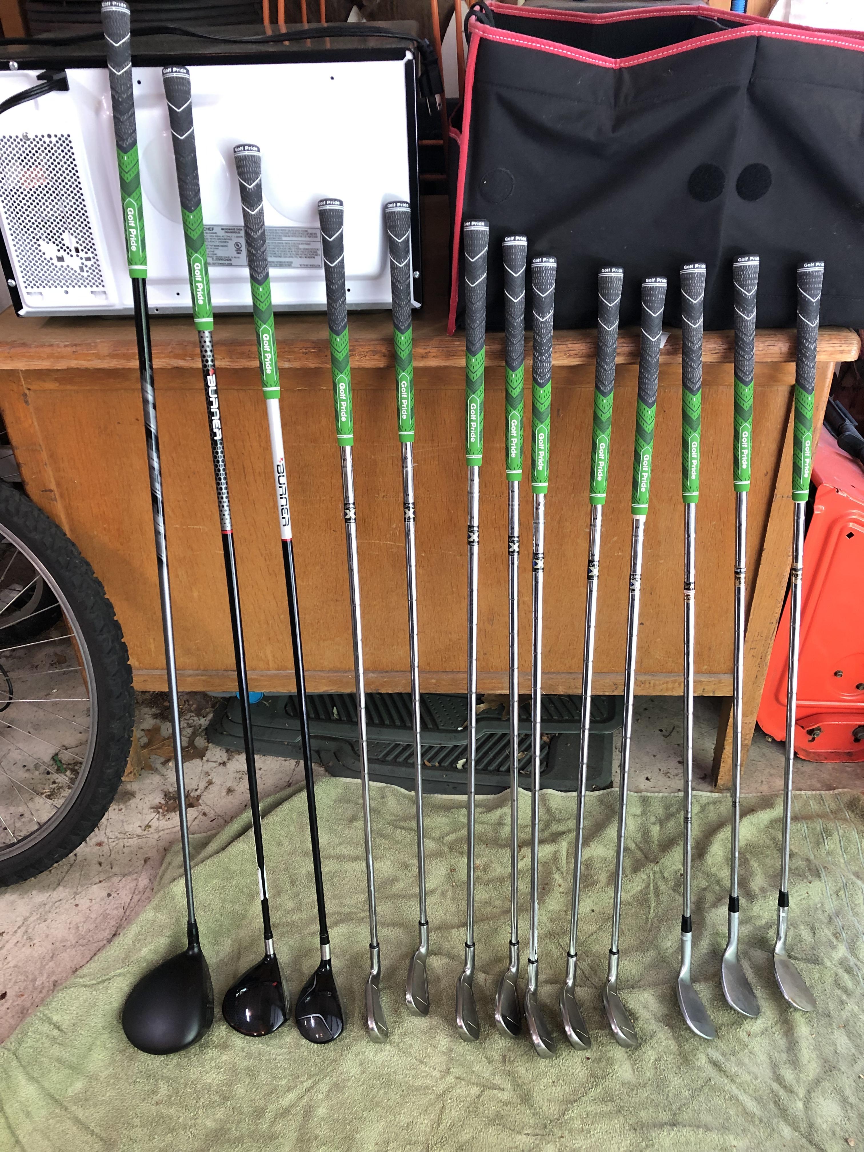 Regripped my sticks for the season. Looking forward to chopping it