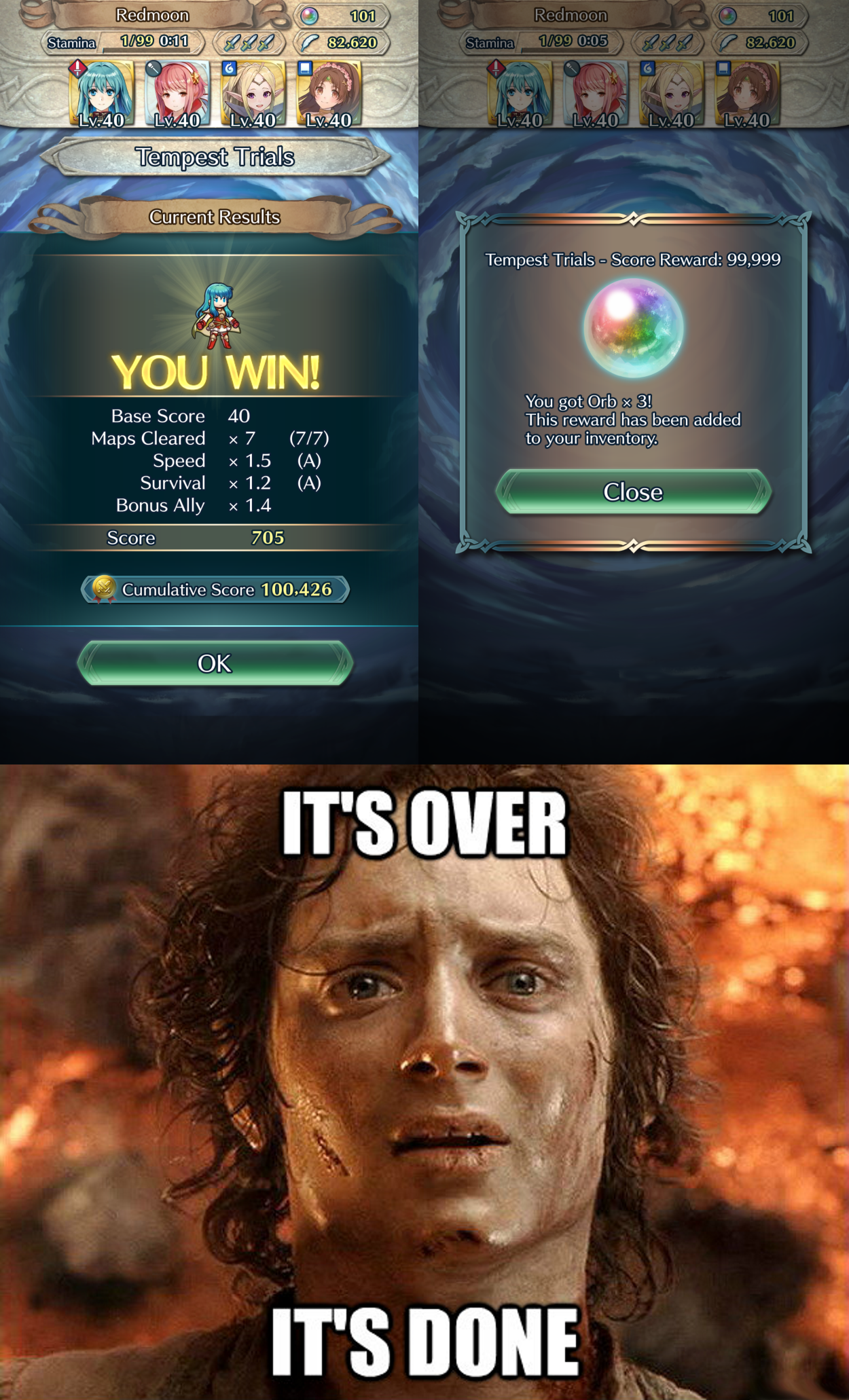 Talk about a weight lifted off your shoulders. FireEmblemHeroes