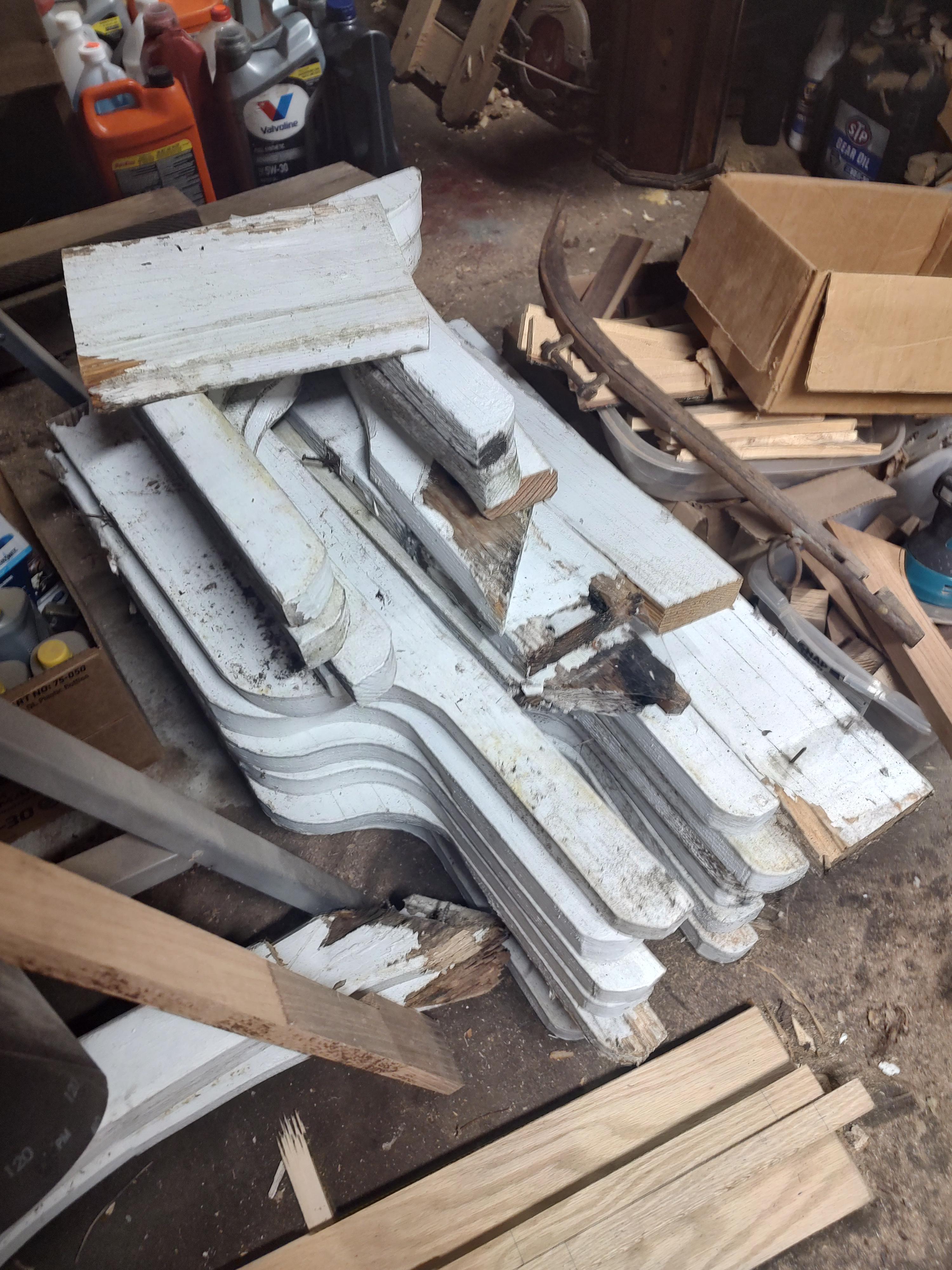 I need a way to remove all of this paint! woodworking