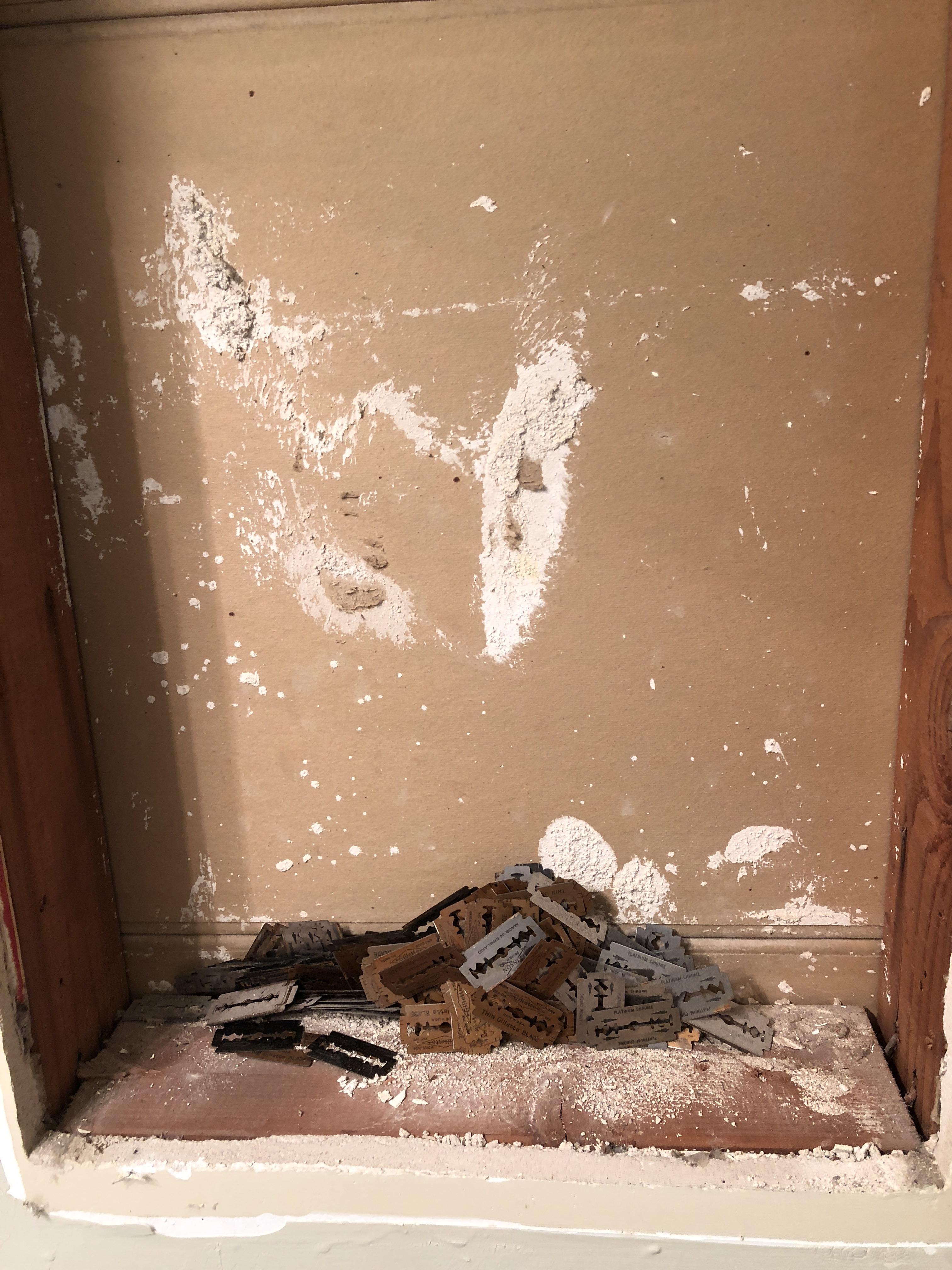 Our old medicine had a slot in the back. When we removed it I