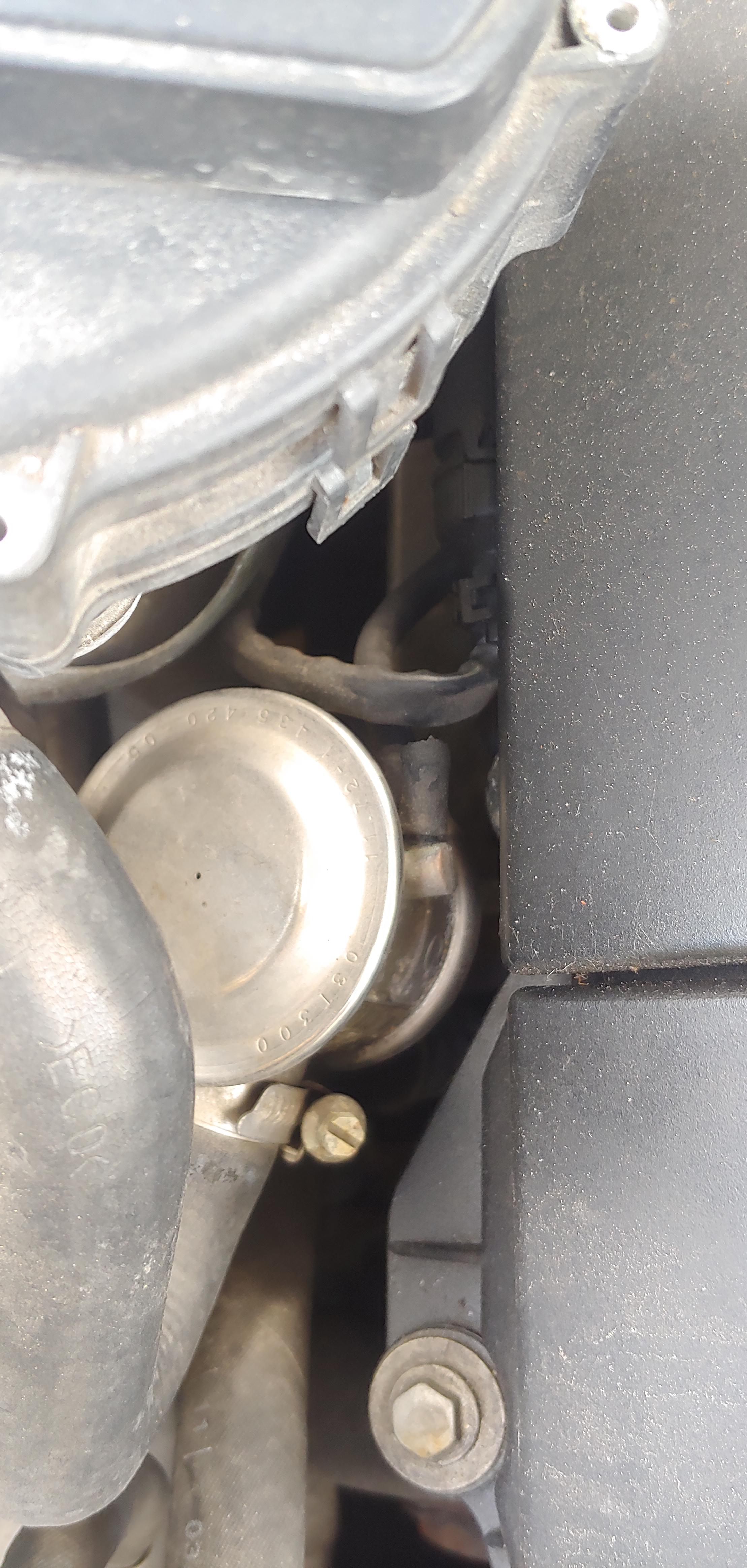 Broken vacuum hose on the secondary air pump. Might this be the reason