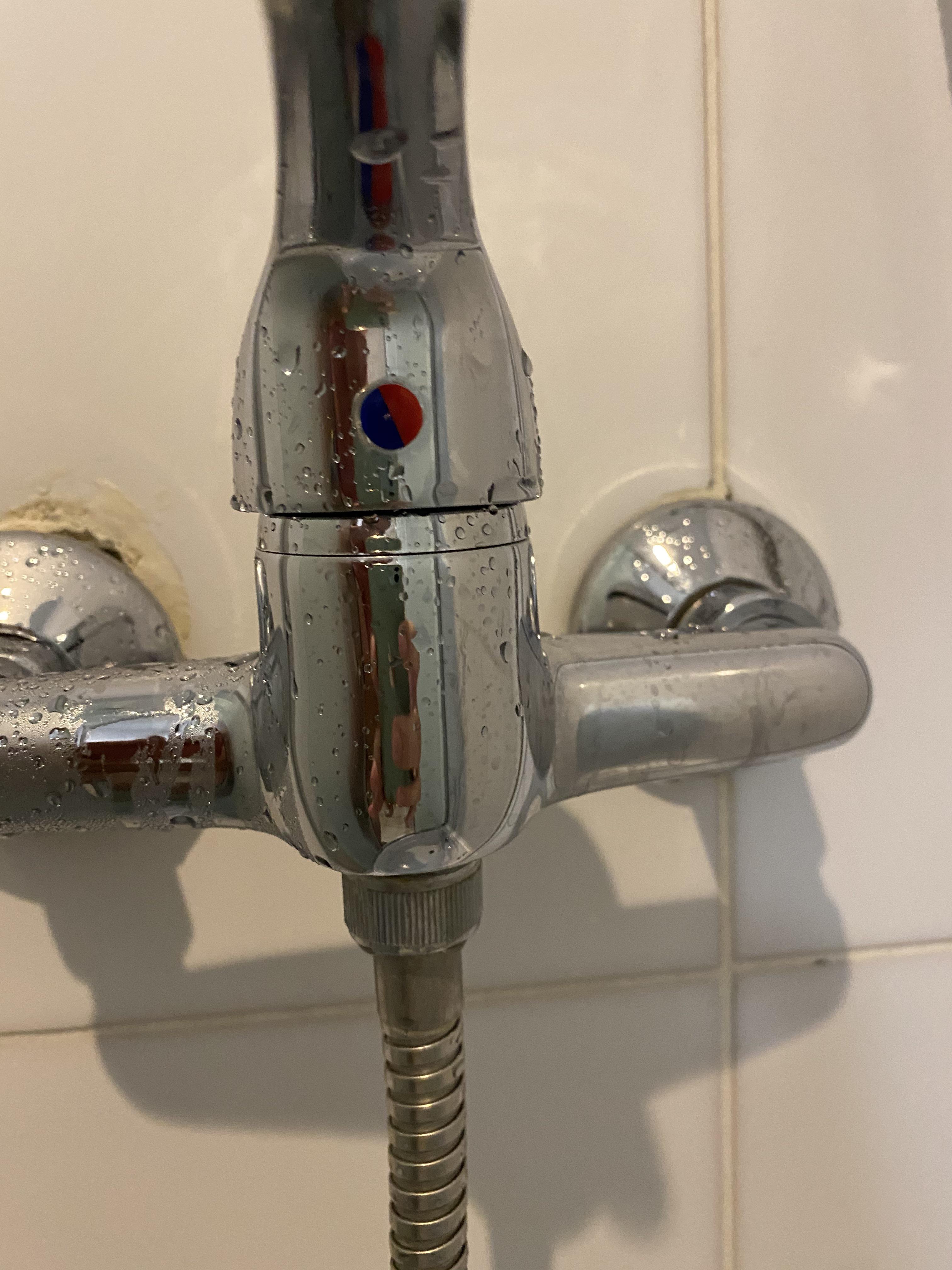 This tap in my hotel room has the hot and cold sides switched. Not just